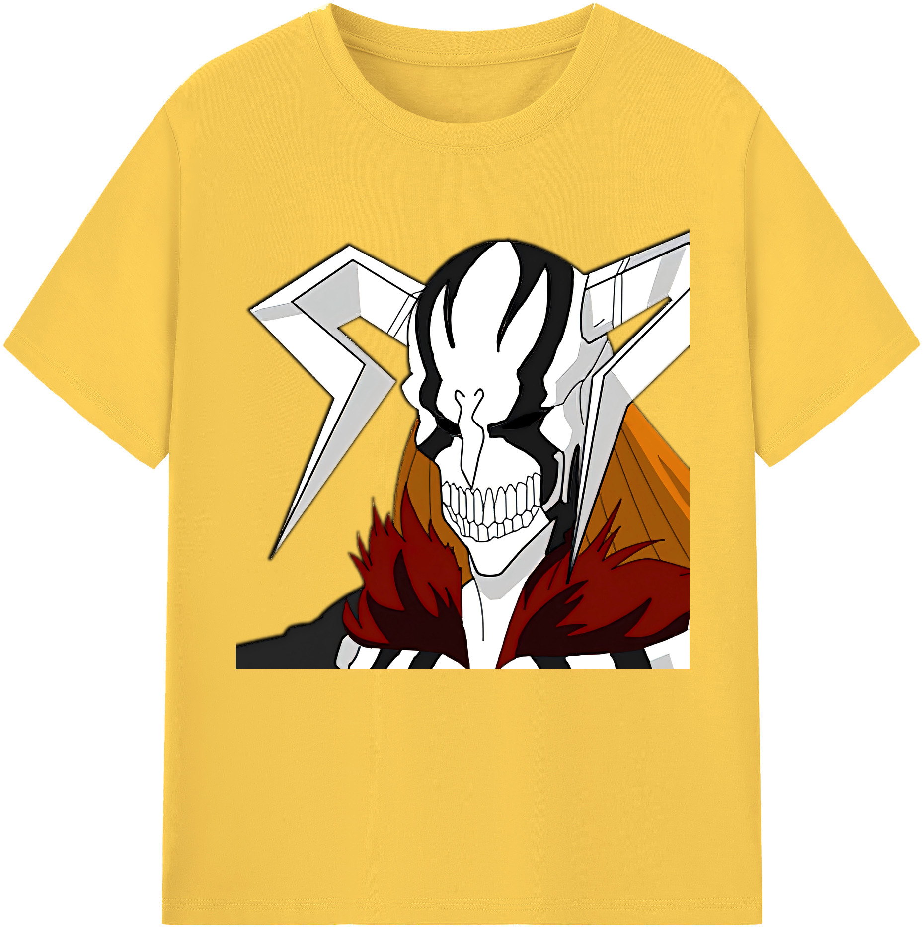 （画像用） ブリーチ 黒崎一護（くろさき いちご）BLEACH Kurosaki Ichigo 綿100％半袖Tシャツ（フロントプリント）