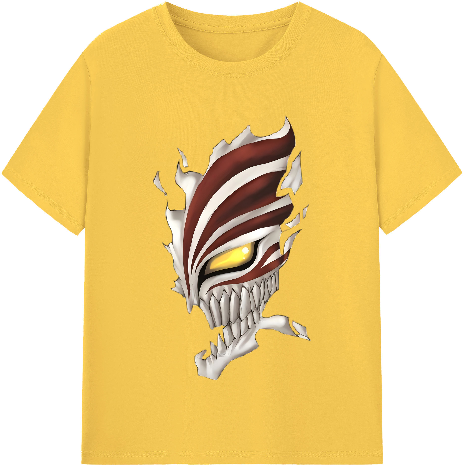 （画像用） ブリーチ 黒崎一護（くろさき いちご）BLEACH Kurosaki Ichigo 綿100％半袖Tシャツ（フロントプリント）