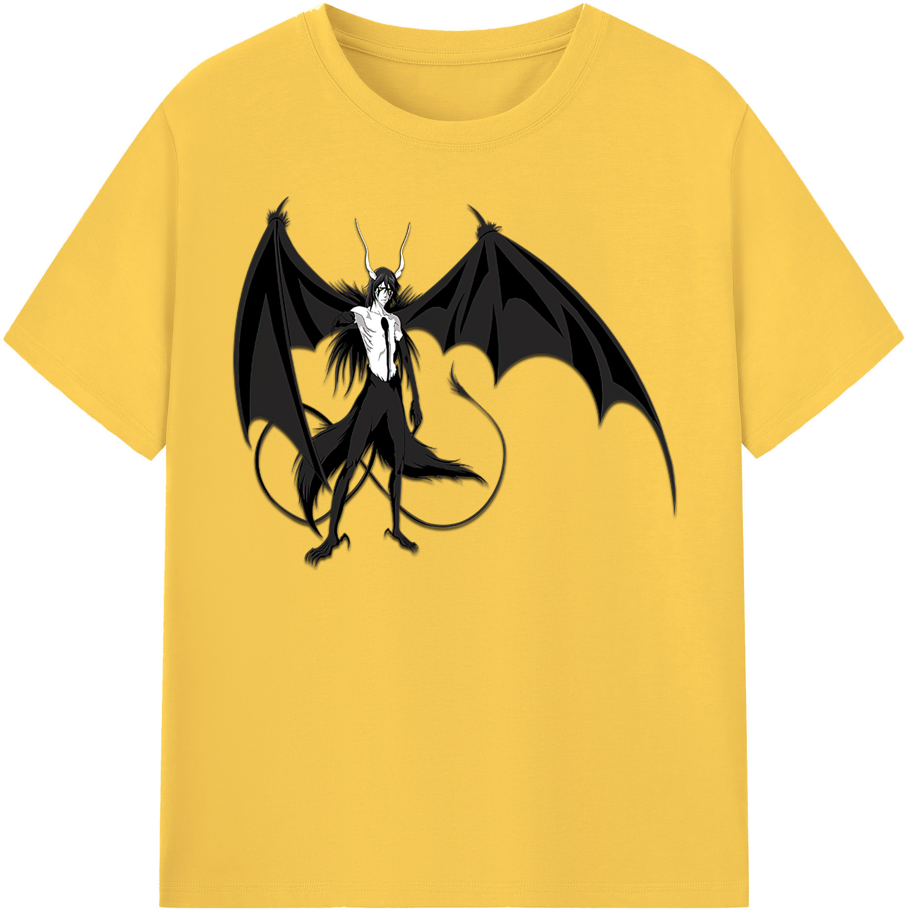 （画像用） ブリーチ ウルキオラ·シファー BLEACH Ulquiorra cifer 綿100％半袖Tシャツ（フロントプリント）