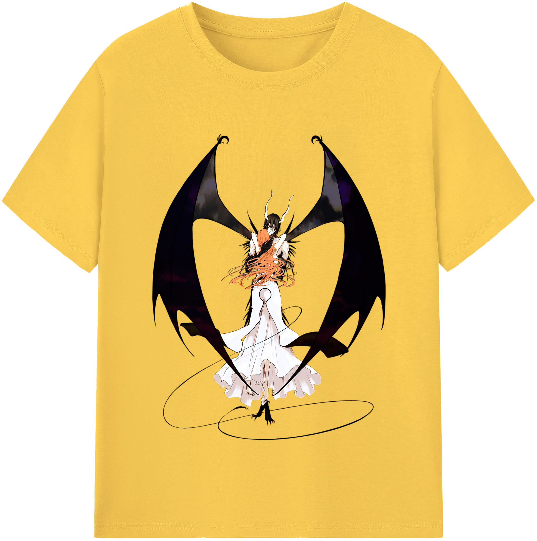 （画像用） ブリーチ ウルキオラ·シファー BLEACH Ulquiorra cifer 綿100％半袖Tシャツ（フロントプリント）