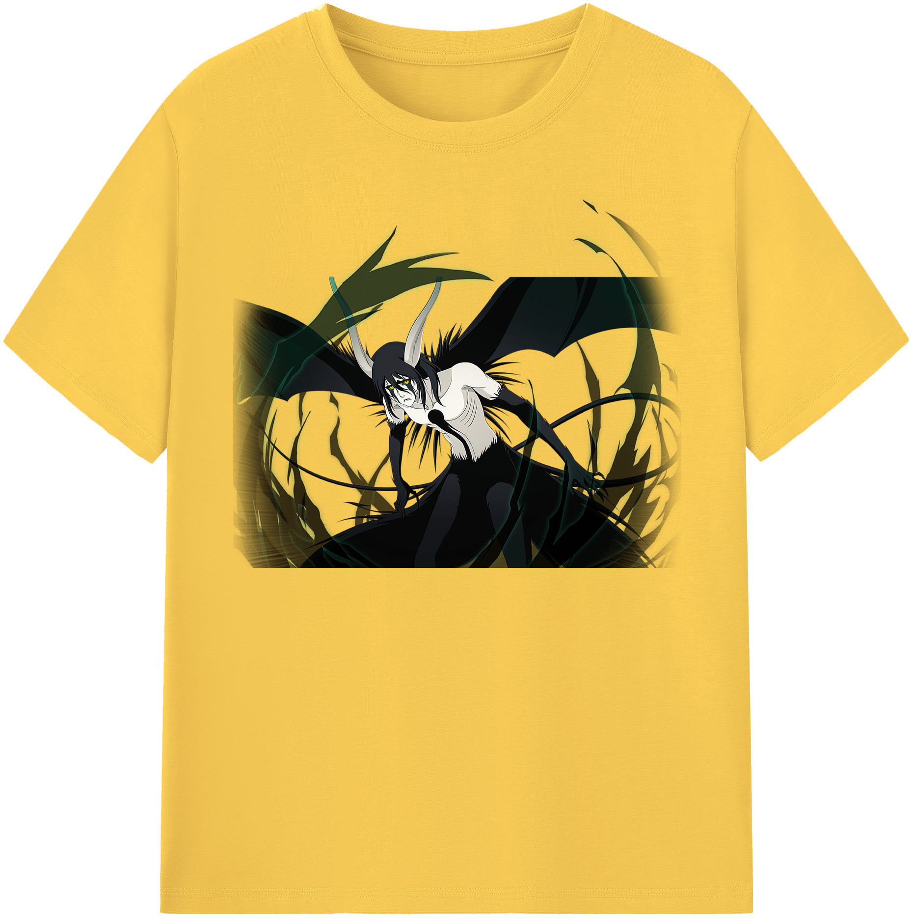 （画像用） ブリーチ ウルキオラ·シファー BLEACH Ulquiorra cifer 綿100％半袖Tシャツ（フロントプリント）