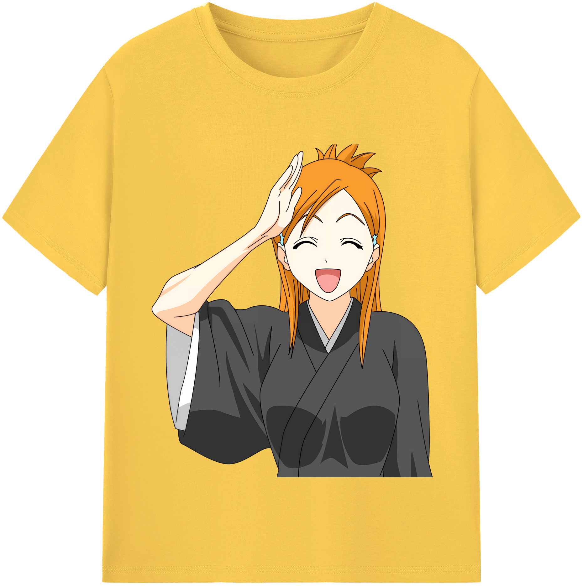 （画像用） ブリーチ 井上織姫（いのうえおりひめ） BLEACH Inoue Orihime 綿100％半袖Tシャツ（フロントプリント）
