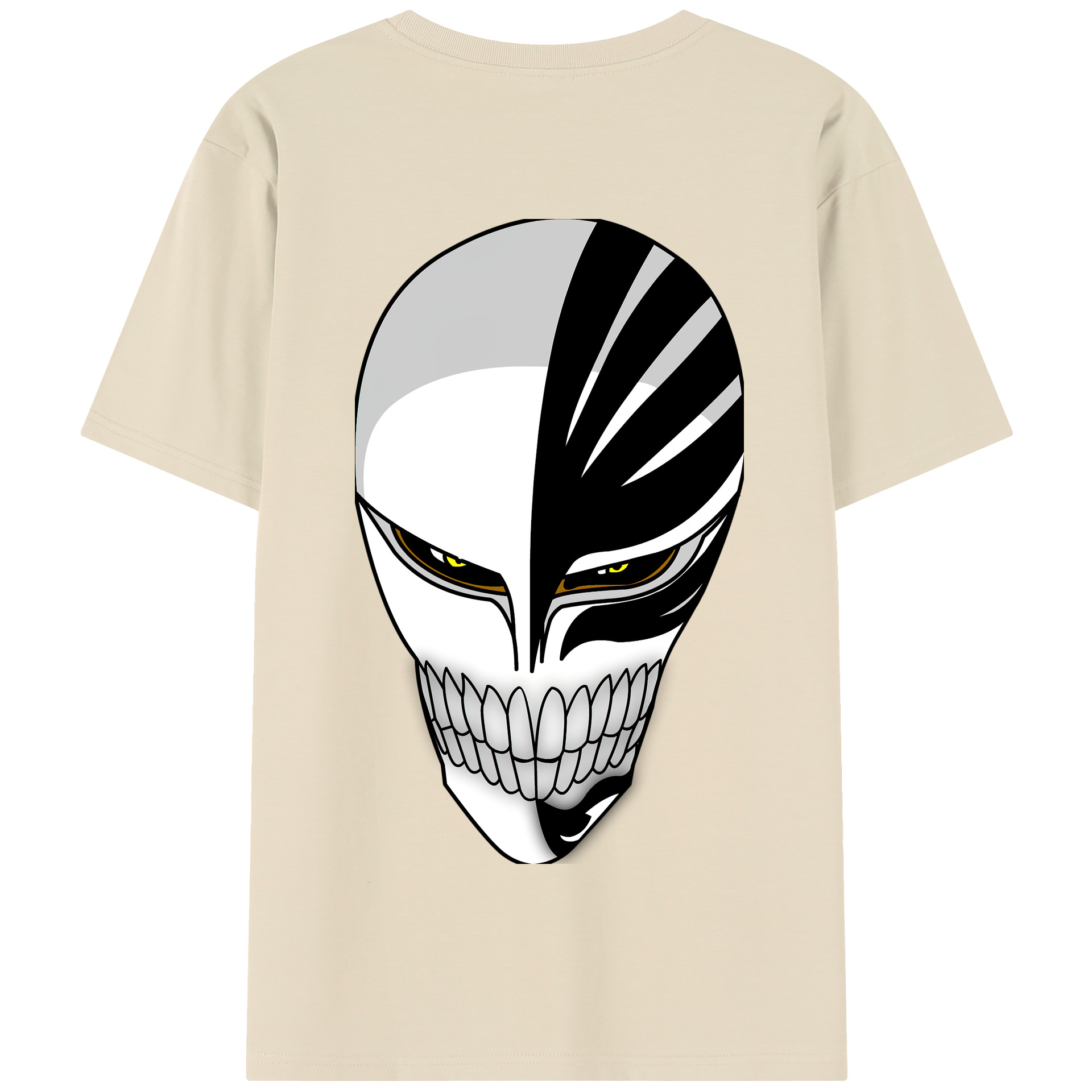 （画像用） ブリーチ 黒崎一護（くろさき いちご）BLEACH Kurosaki Ichigo 綿100％半袖Tシャツ（背面プリント）