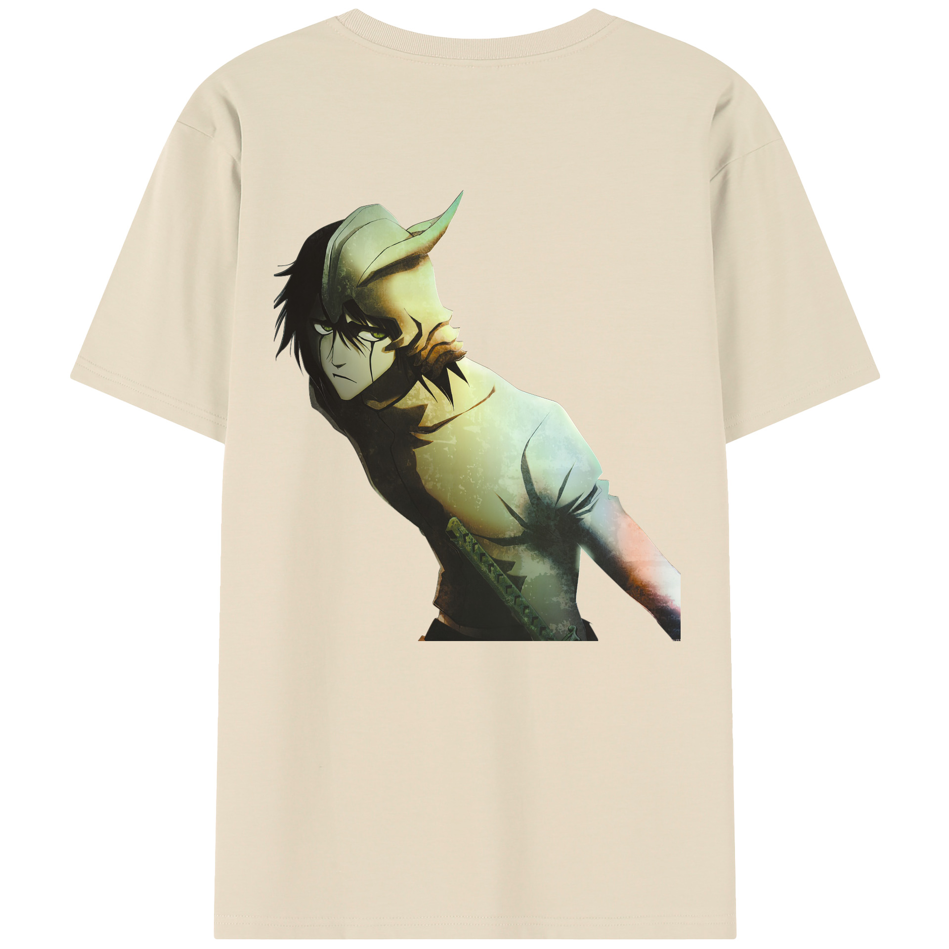 （画像用） ブリーチ ウルキオラ·シファー BLEACH Ulquiorra cifer 綿100％半袖Tシャツ（背面プリント）