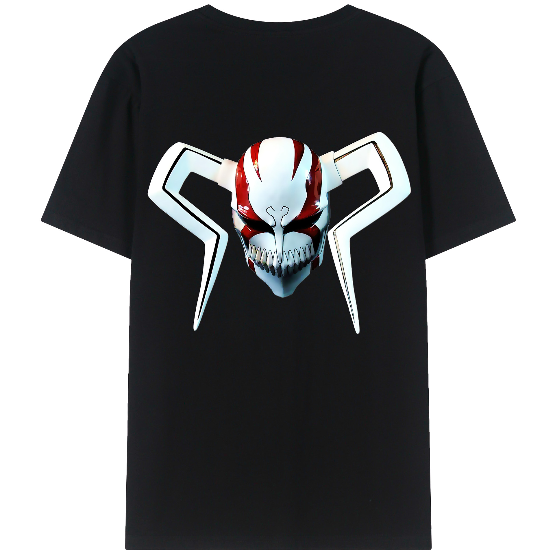 （画像用） ブリーチ 黒崎一護（くろさき いちご）BLEACH Kurosaki Ichigo 綿100％半袖Tシャツ（背面プリント）