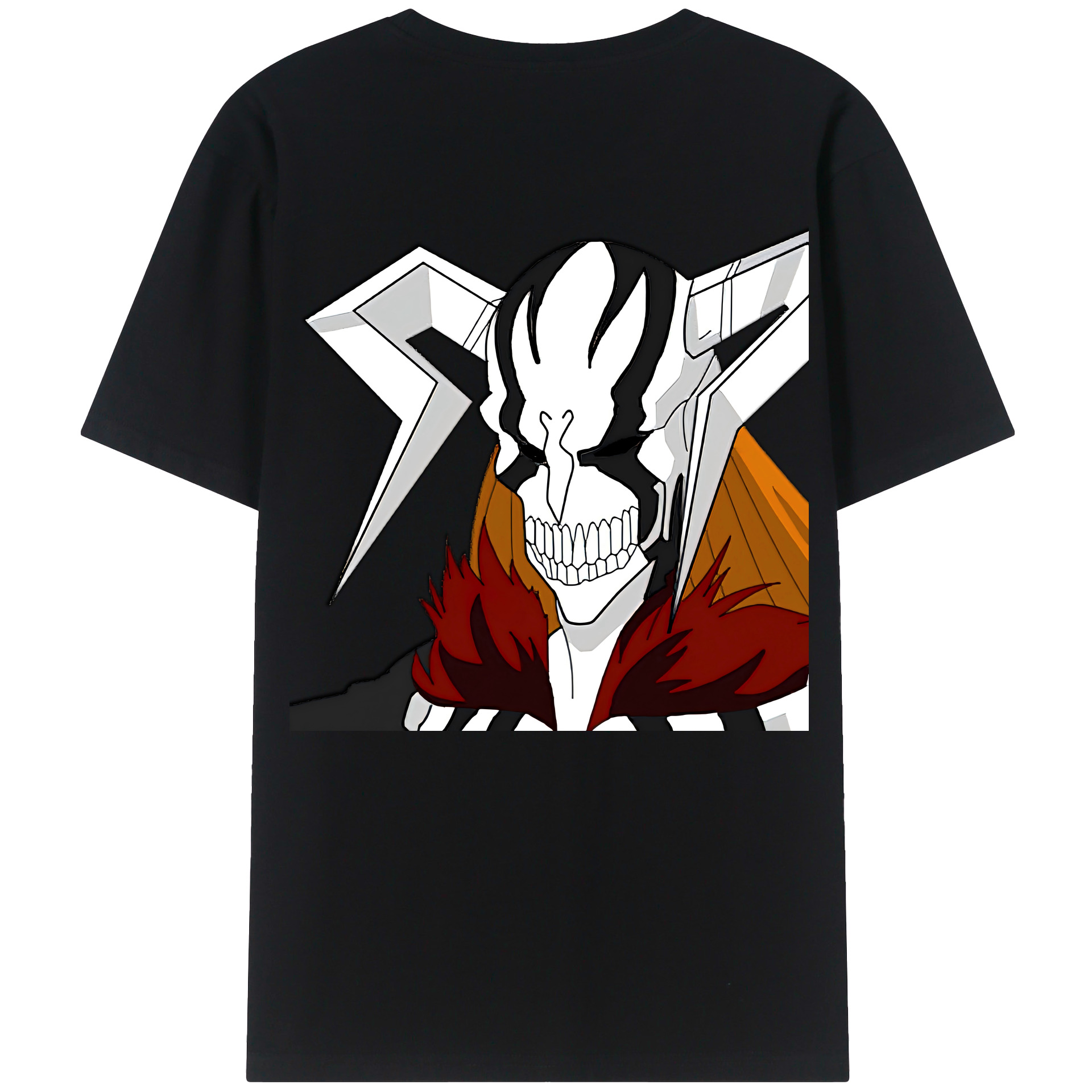 （画像用） ブリーチ 黒崎一護（くろさき いちご）BLEACH Kurosaki Ichigo 綿100％半袖Tシャツ（背面プリント）