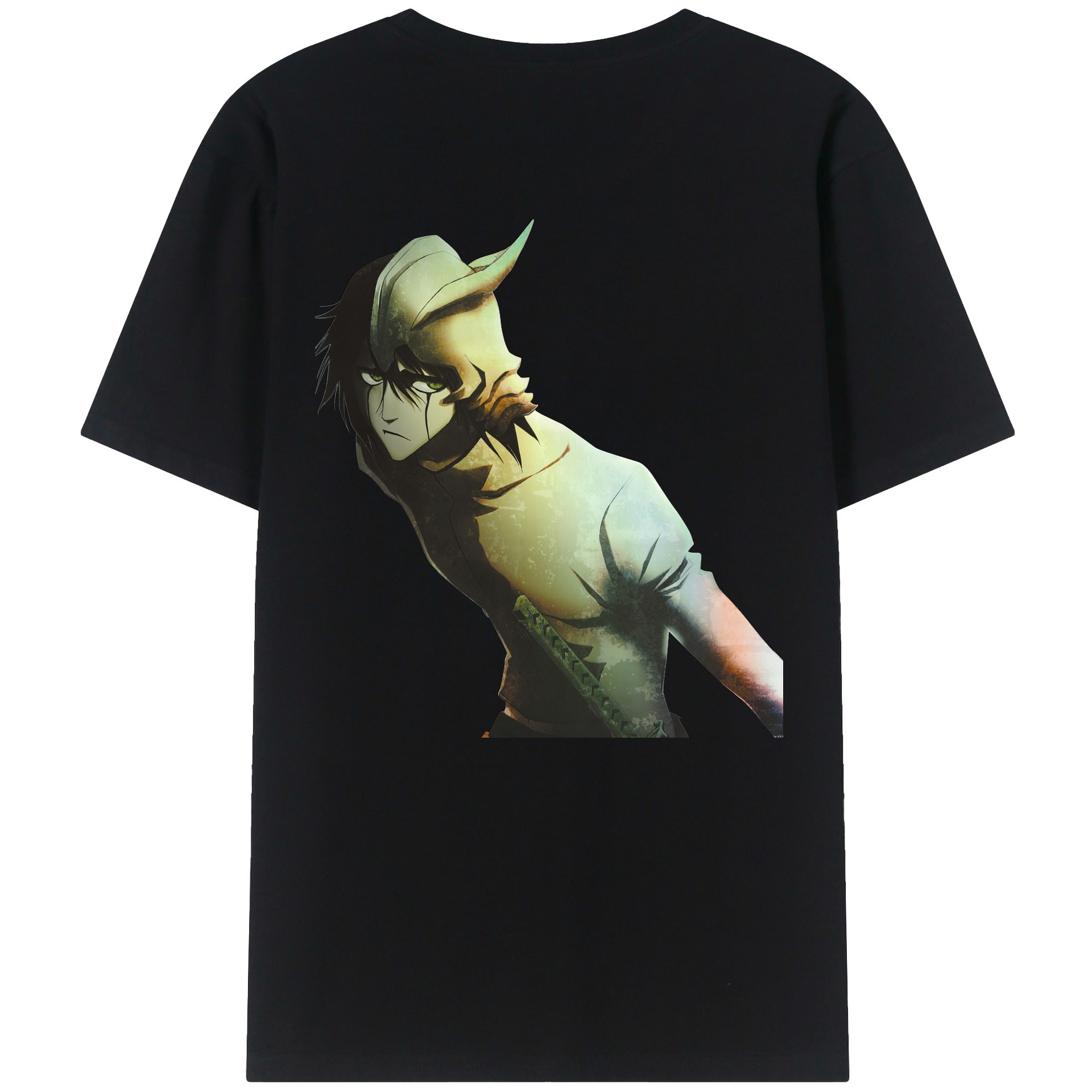 （画像用） ブリーチ ウルキオラ·シファー BLEACH Ulquiorra cifer 綿100％半袖Tシャツ（背面プリント）