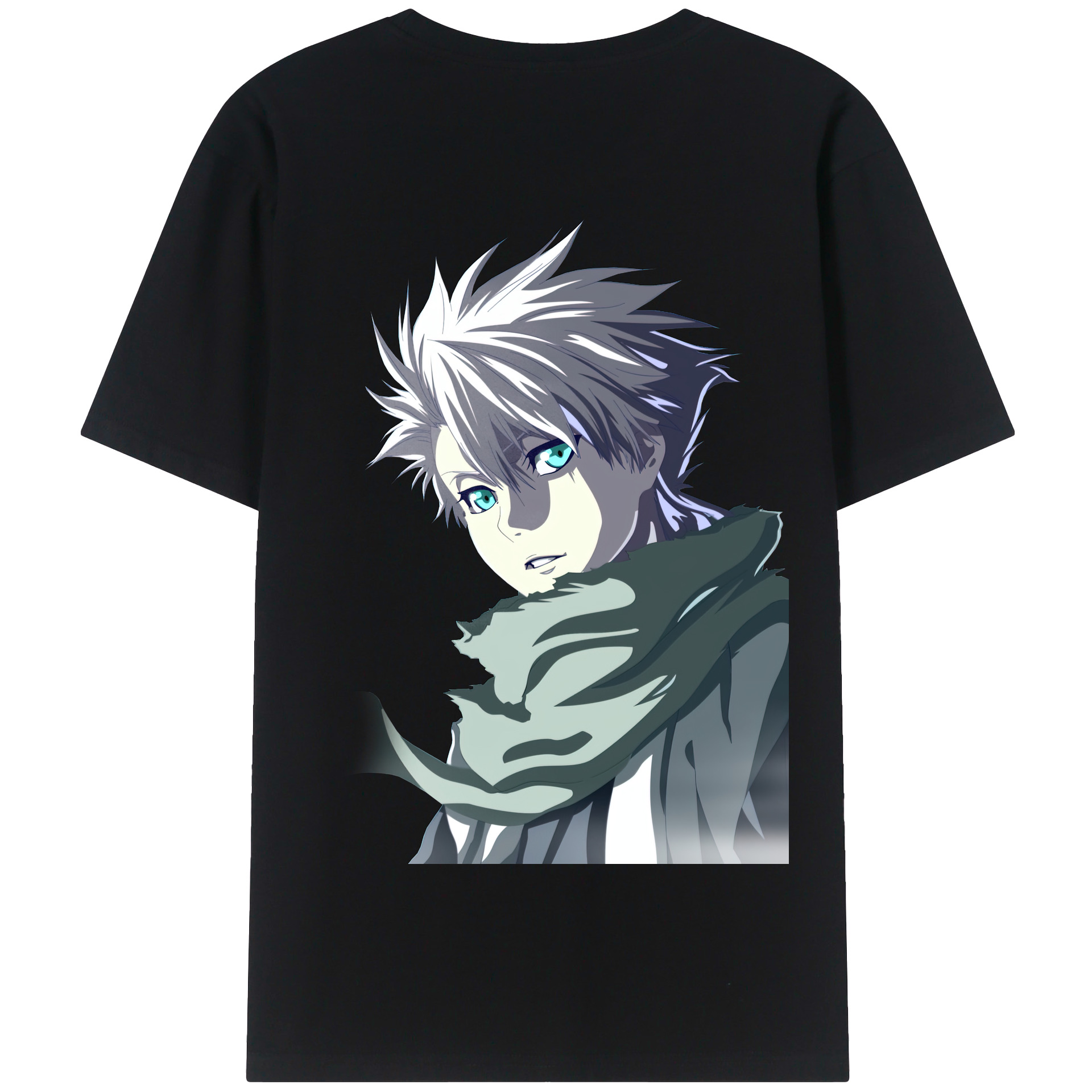（画像用） ブリーチ 日番谷冬獅郎（ひつがや とうしろう） BLEACH Hitsugaya Toushirou 綿100％半袖Tシャツ（背面プリント）