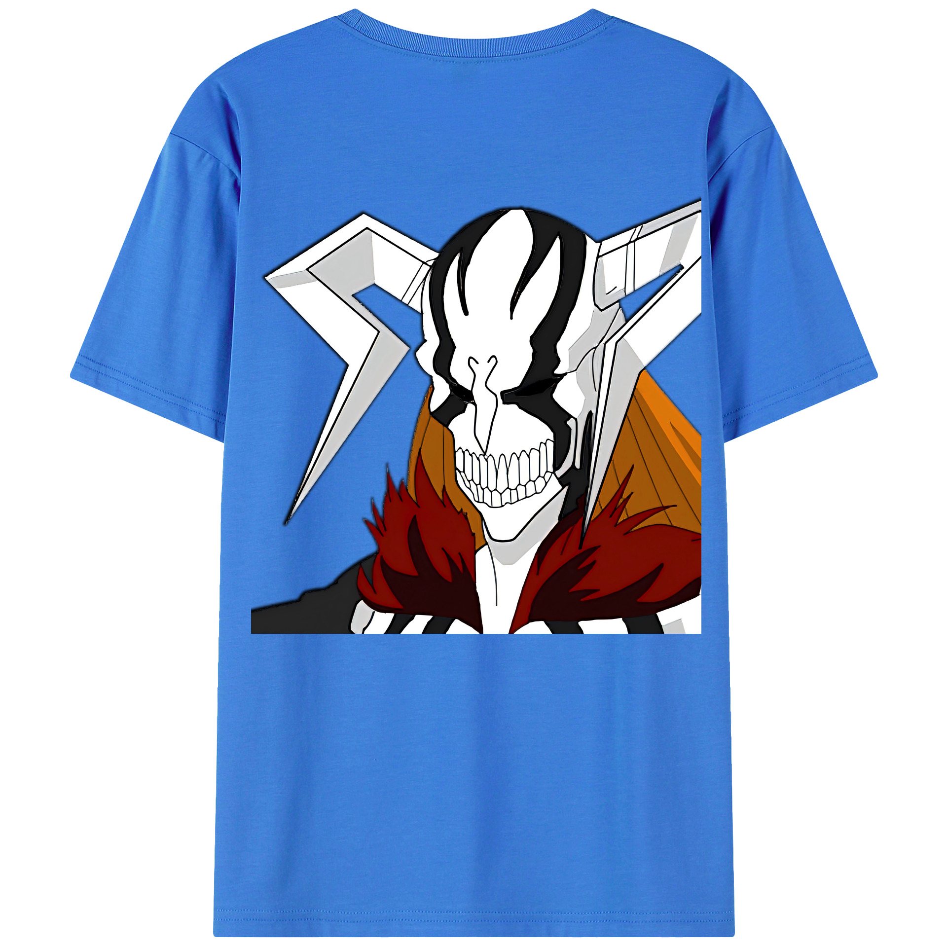 （画像用） ブリーチ 黒崎一護（くろさき いちご）BLEACH Kurosaki Ichigo 綿100％半袖Tシャツ（背面プリント）