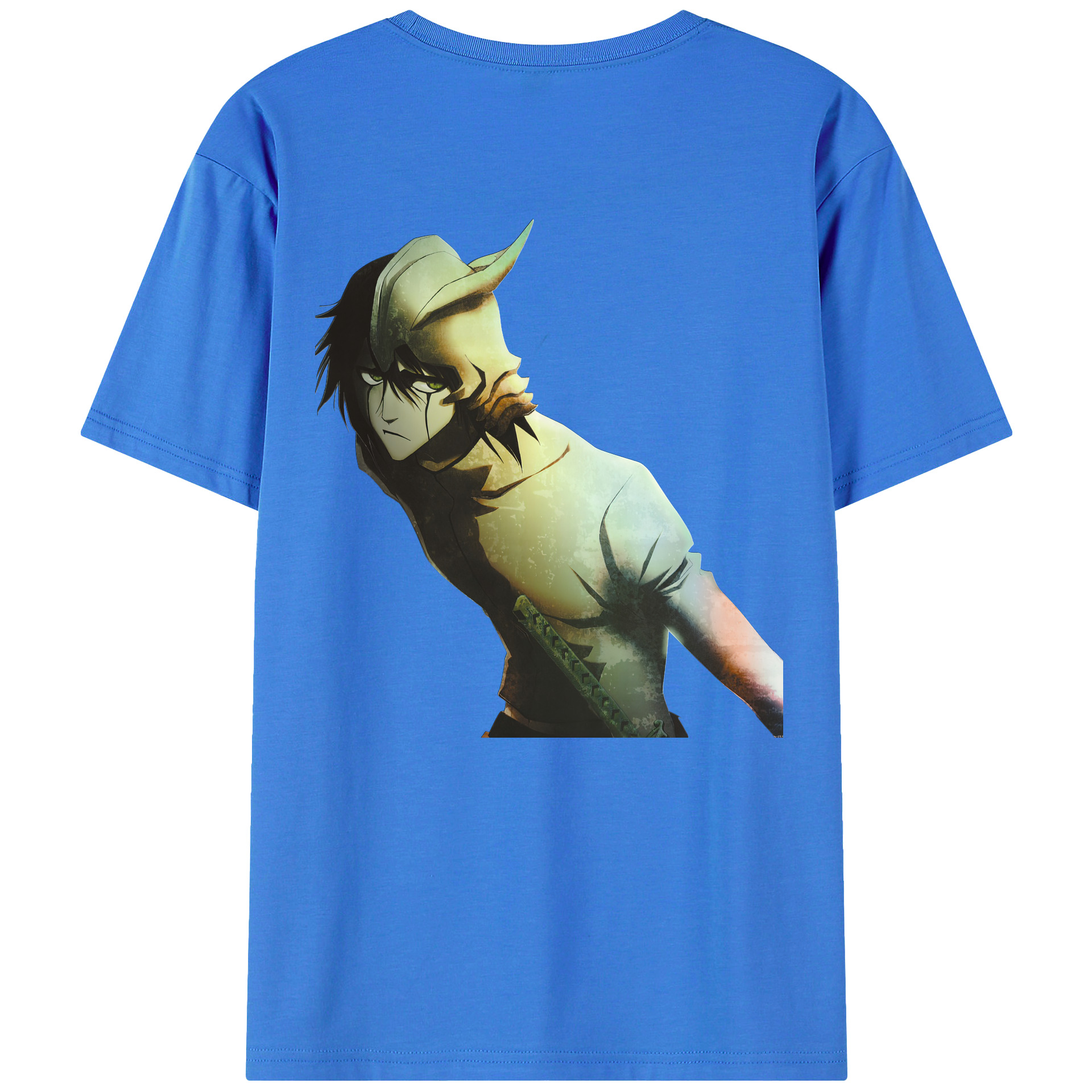 （画像用） ブリーチ ウルキオラ·シファー BLEACH Ulquiorra cifer 綿100％半袖Tシャツ（背面プリント）