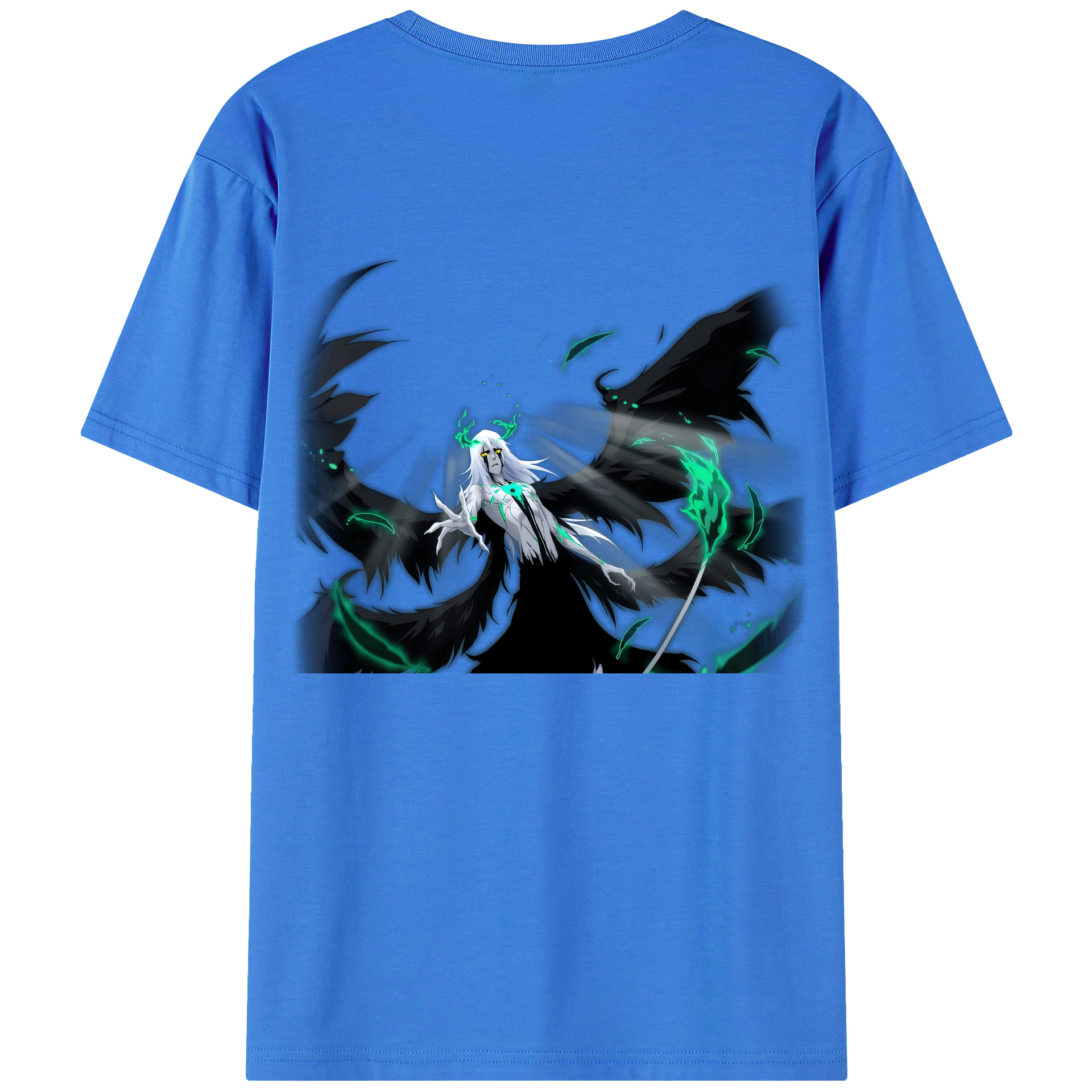 （画像用） ブリーチ ウルキオラ·シファー BLEACH Ulquiorra cifer 綿100％半袖Tシャツ（背面プリント）