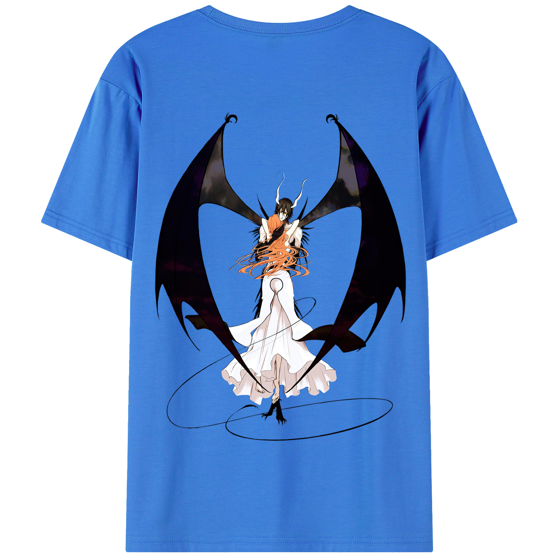 （画像用） ブリーチ ウルキオラ·シファー BLEACH Ulquiorra cifer 綿100％半袖Tシャツ（背面プリント）