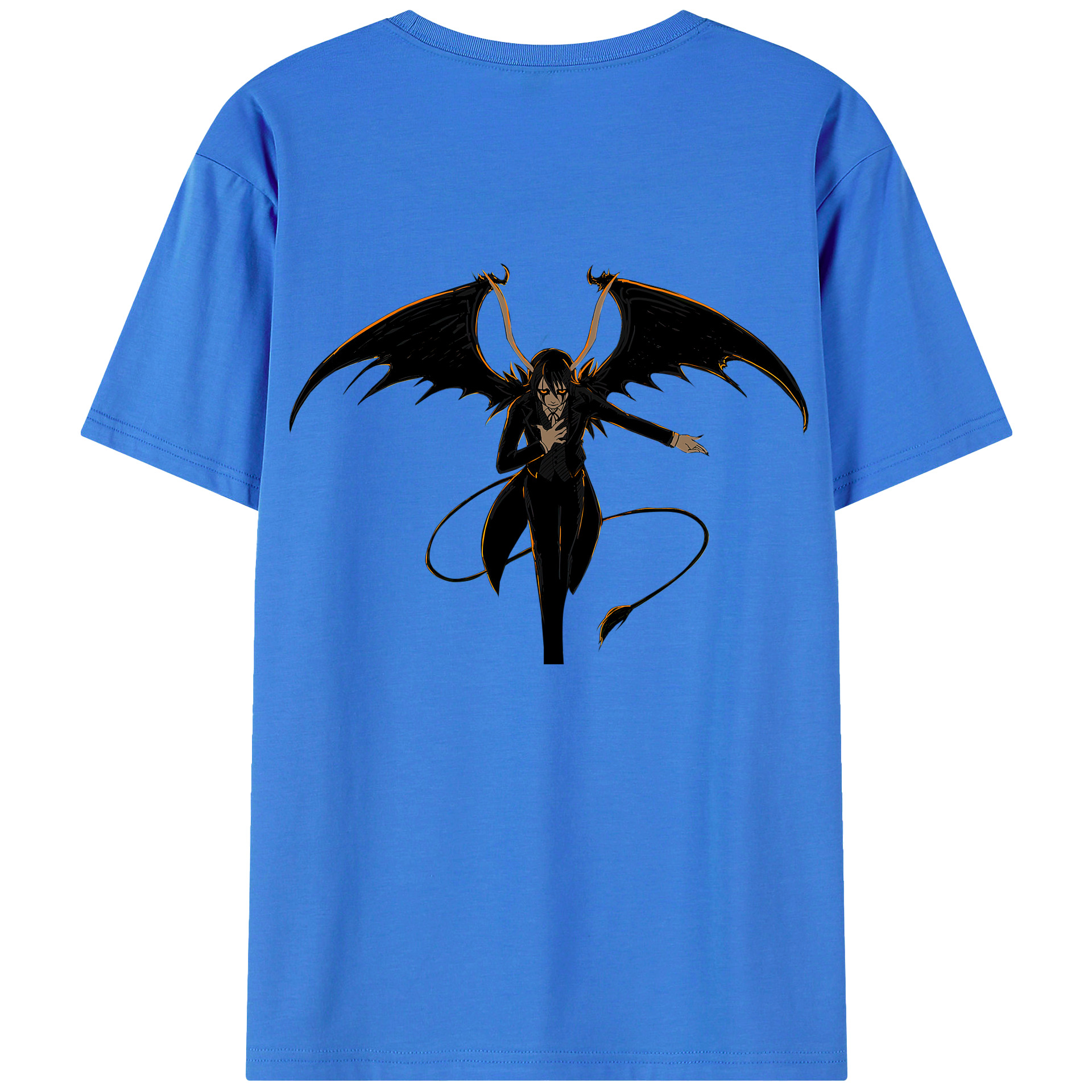 （画像用） ブリーチ ウルキオラ·シファー BLEACH Ulquiorra cifer 綿100％半袖Tシャツ（背面プリント）