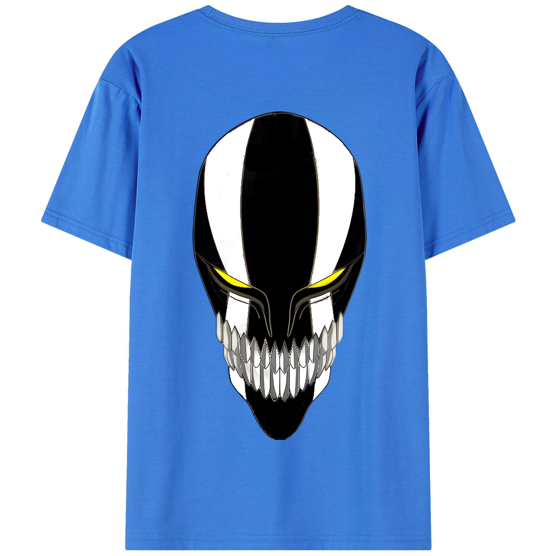 （画像用） ブリーチ 黒崎一護（くろさき いちご）BLEACH Kurosaki Ichigo 綿100％半袖Tシャツ（背面プリント）
