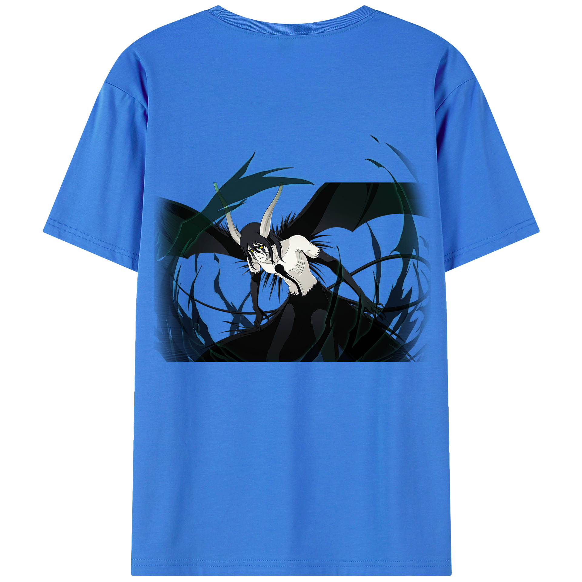 （画像用） ブリーチ ウルキオラ·シファー BLEACH Ulquiorra cifer 綿100％半袖Tシャツ（背面プリント）