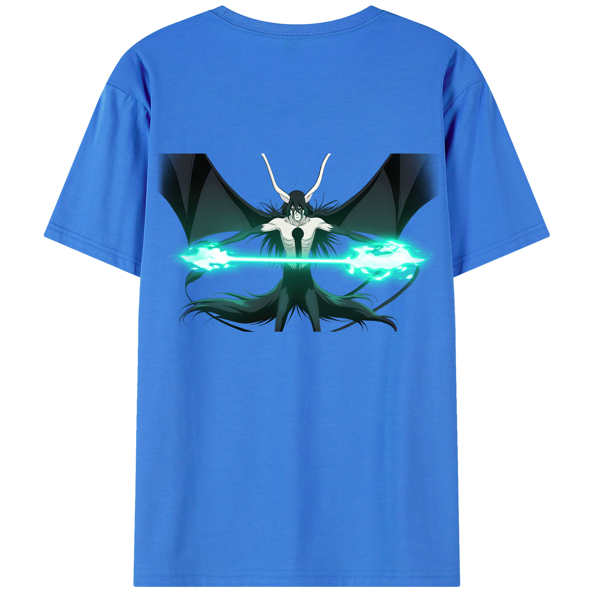 （画像用） ブリーチ ウルキオラ·シファー BLEACH Ulquiorra cifer 綿100％半袖Tシャツ（背面プリント）