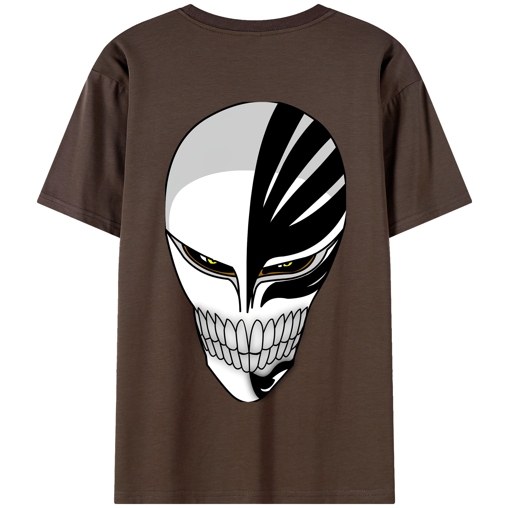 （画像用） ブリーチ 黒崎一護（くろさき いちご）BLEACH Kurosaki Ichigo 綿100％半袖Tシャツ（背面プリント）
