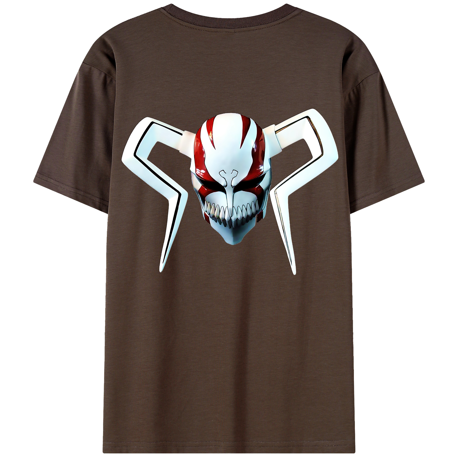 （画像用） ブリーチ 黒崎一護（くろさき いちご）BLEACH Kurosaki Ichigo 綿100％半袖Tシャツ（背面プリント）