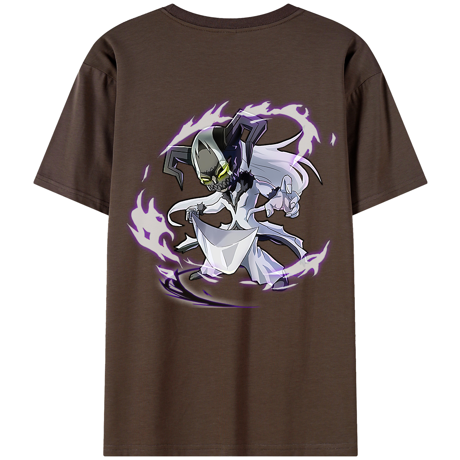 （画像用） ブリーチ 黒崎一護（くろさき いちご）BLEACH Kurosaki Ichigo 綿100％半袖Tシャツ（背面プリント）