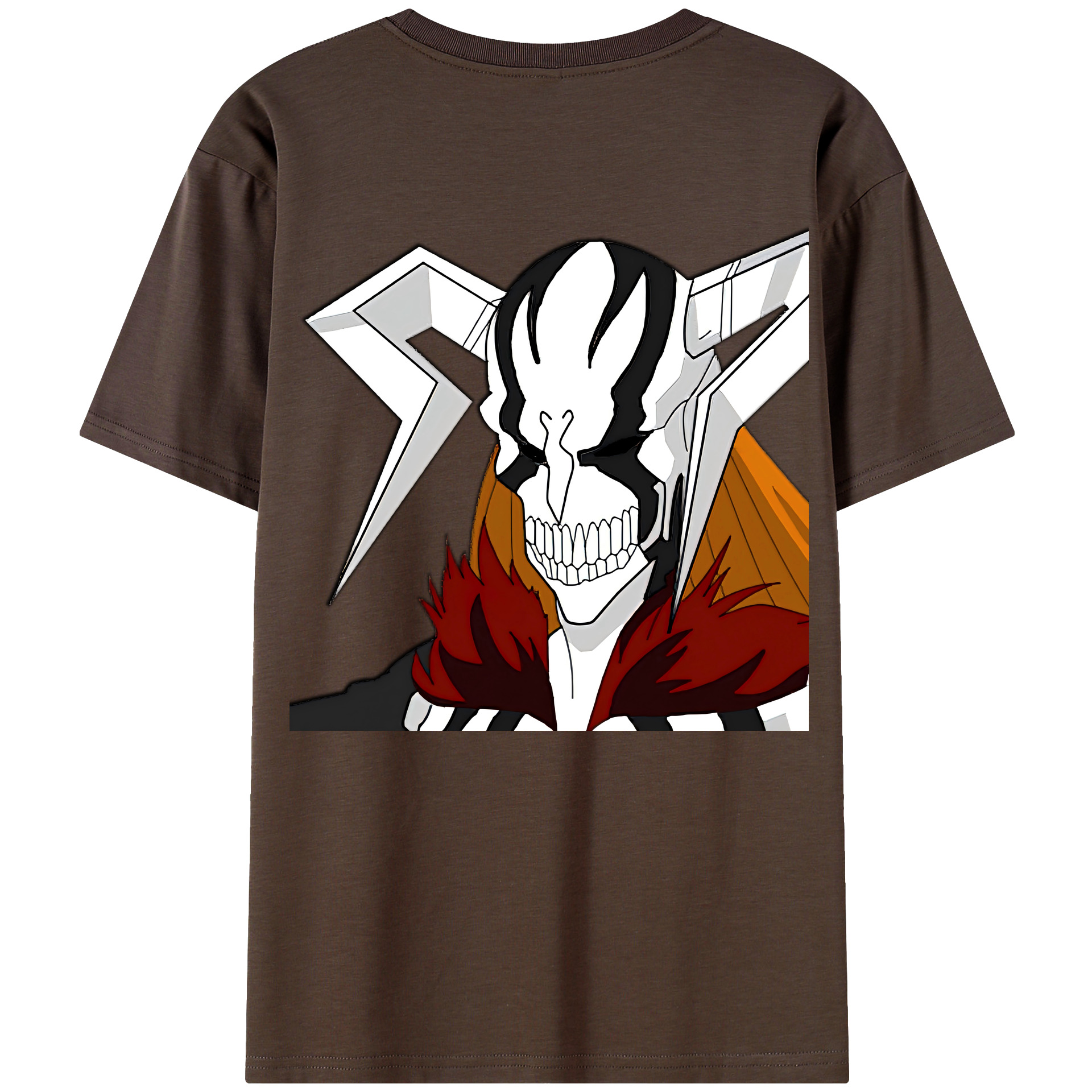 （画像用） ブリーチ 黒崎一護（くろさき いちご）BLEACH Kurosaki Ichigo 綿100％半袖Tシャツ（背面プリント）
