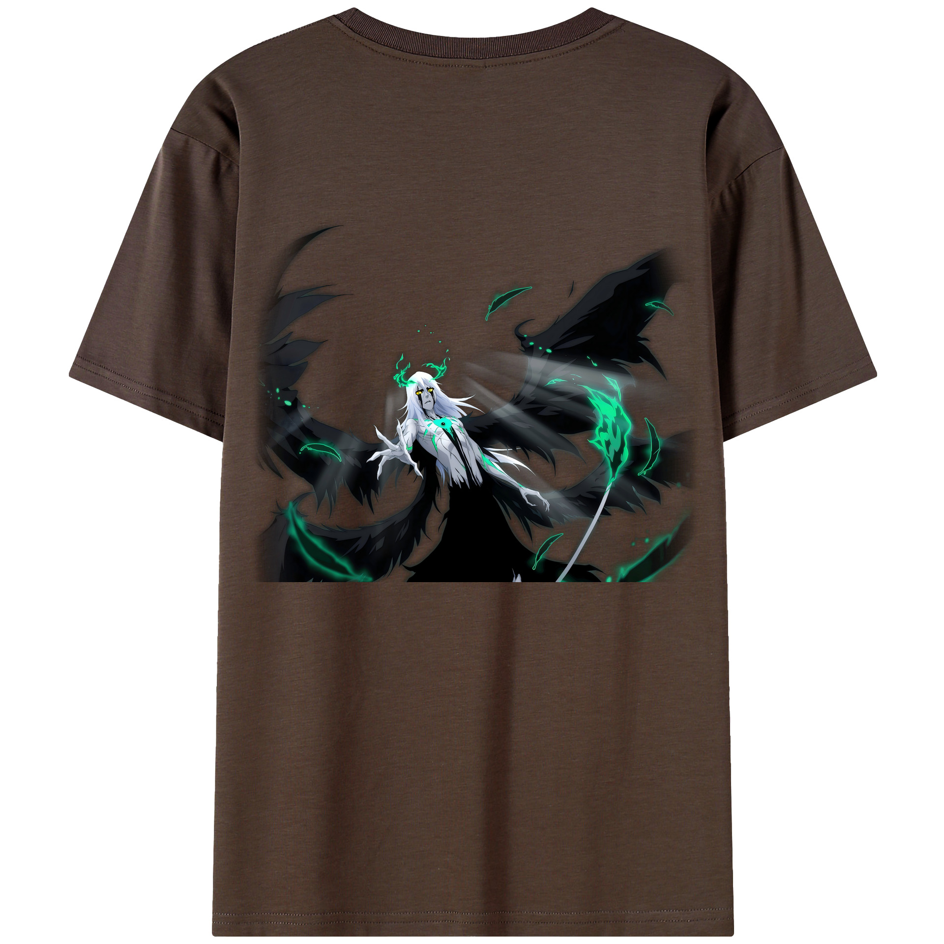 （画像用） ブリーチ ウルキオラ·シファー BLEACH Ulquiorra cifer 綿100％半袖Tシャツ（背面プリント）