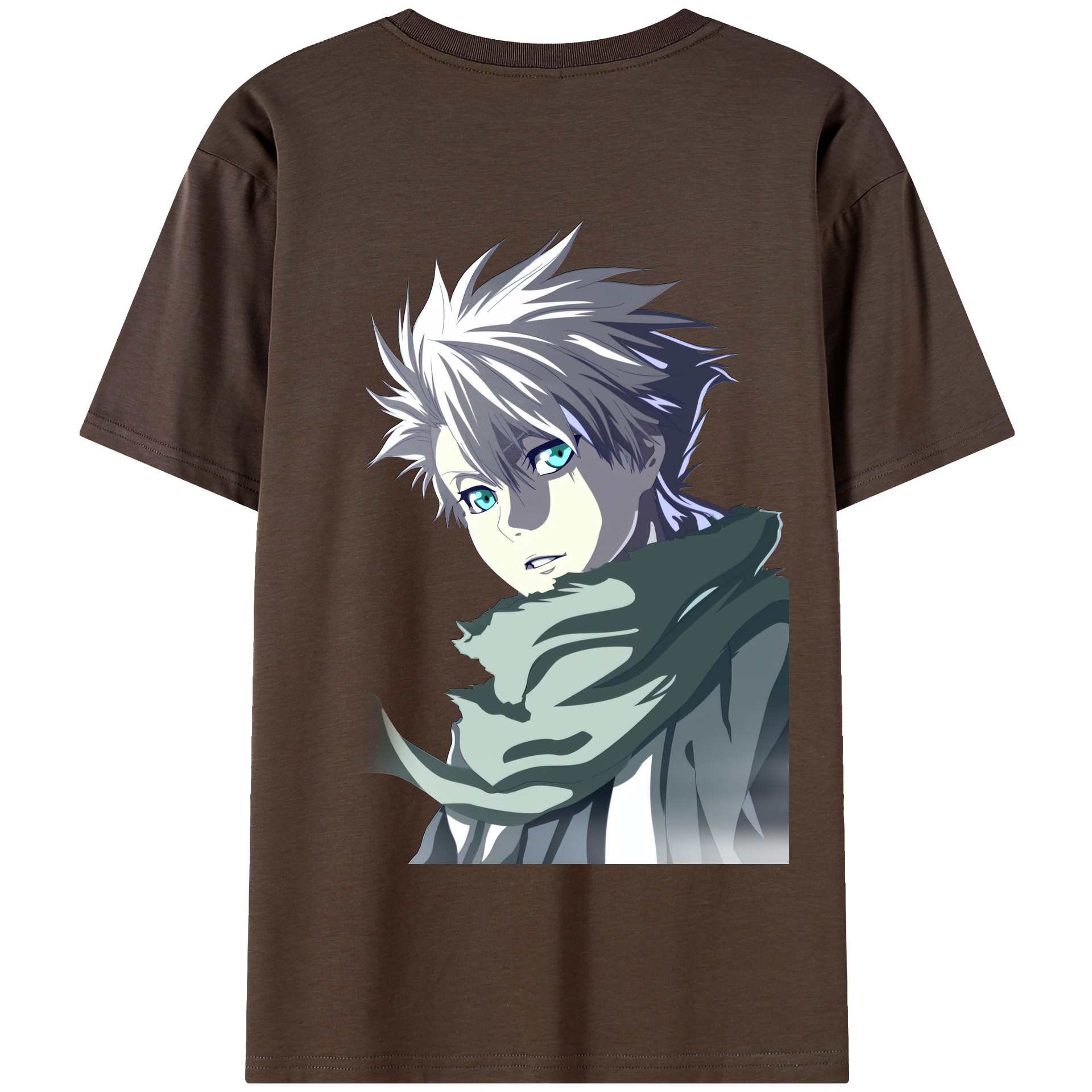 （画像用） ブリーチ 日番谷冬獅郎（ひつがや とうしろう） BLEACH Hitsugaya Toushirou 綿100％半袖Tシャツ（背面プリント）