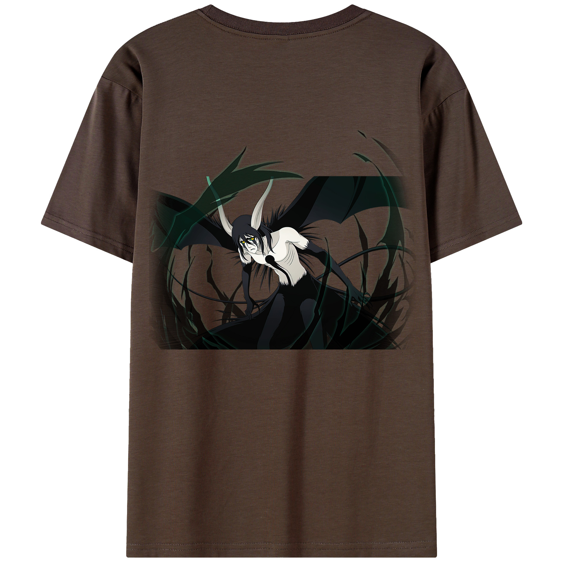 （画像用） ブリーチ ウルキオラ·シファー BLEACH Ulquiorra cifer 綿100％半袖Tシャツ（背面プリント）