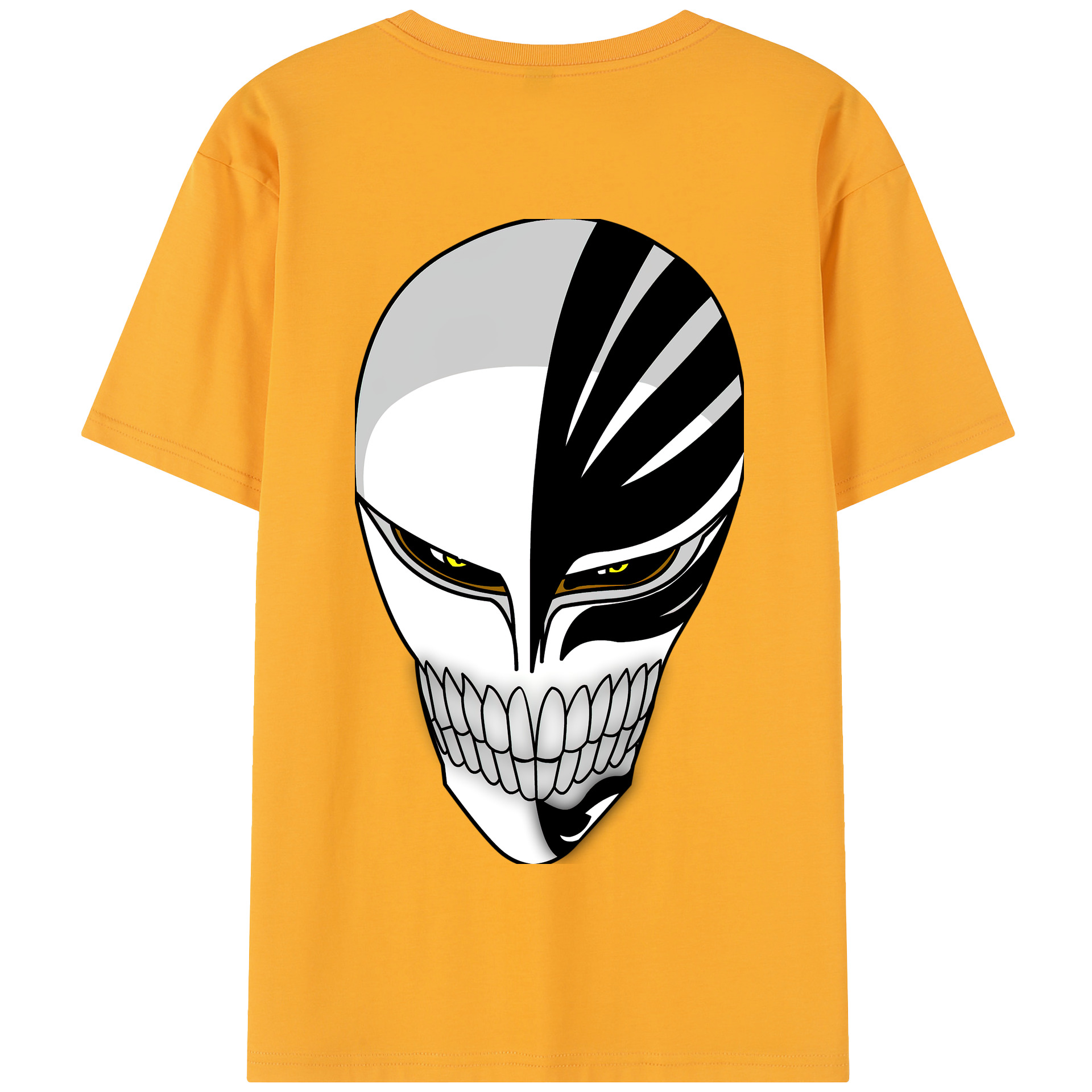 （画像用） ブリーチ 黒崎一護（くろさき いちご）BLEACH Kurosaki Ichigo 綿100％半袖Tシャツ（背面プリント）