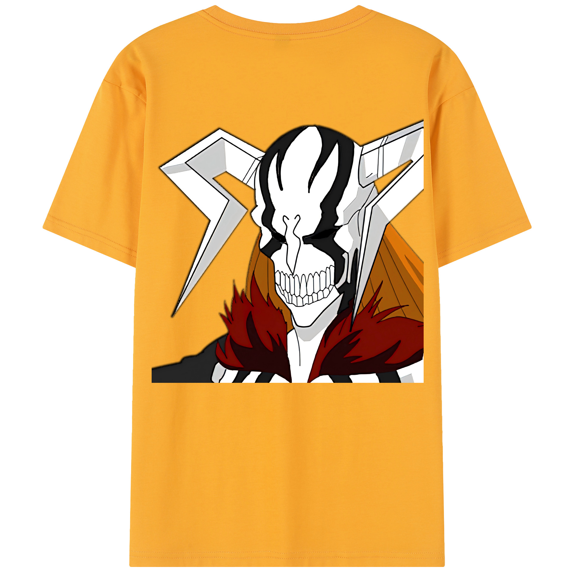 （画像用） ブリーチ 黒崎一護（くろさき いちご）BLEACH Kurosaki Ichigo 綿100％半袖Tシャツ（背面プリント）