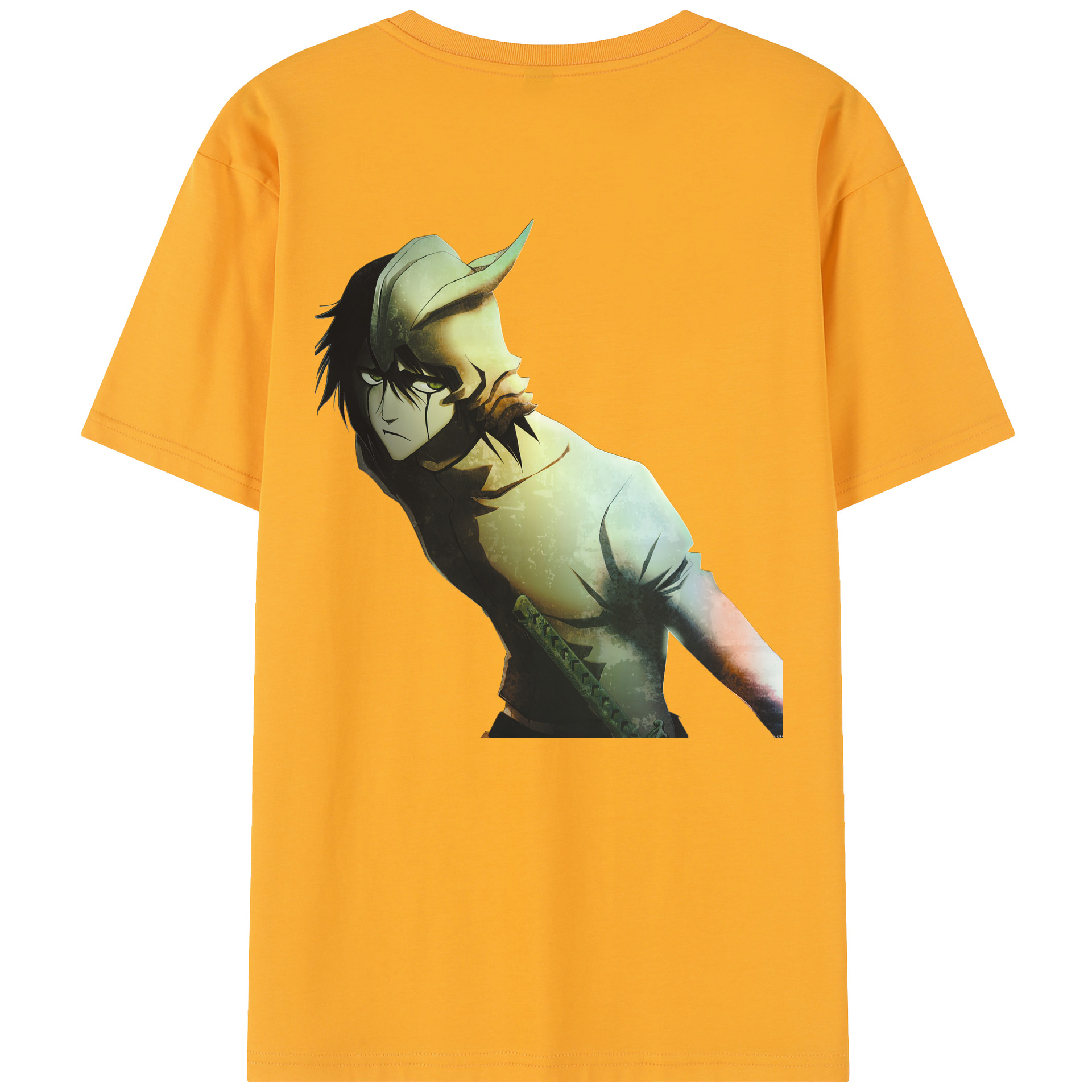 （画像用） ブリーチ ウルキオラ·シファー BLEACH Ulquiorra cifer 綿100％半袖Tシャツ（背面プリント）