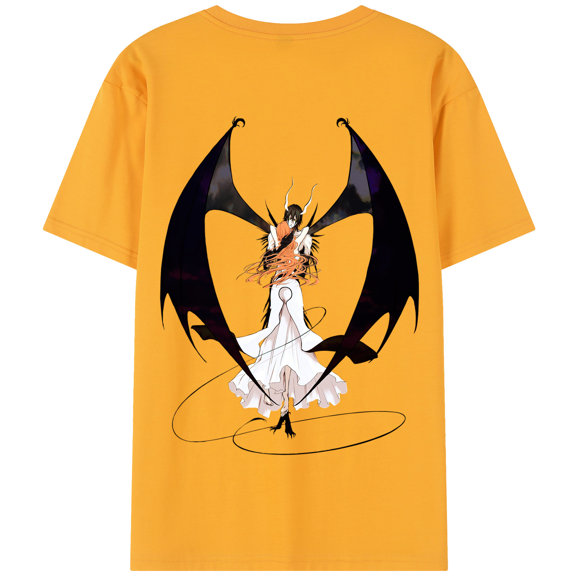 （画像用） ブリーチ ウルキオラ·シファー BLEACH Ulquiorra cifer 綿100％半袖Tシャツ（背面プリント）