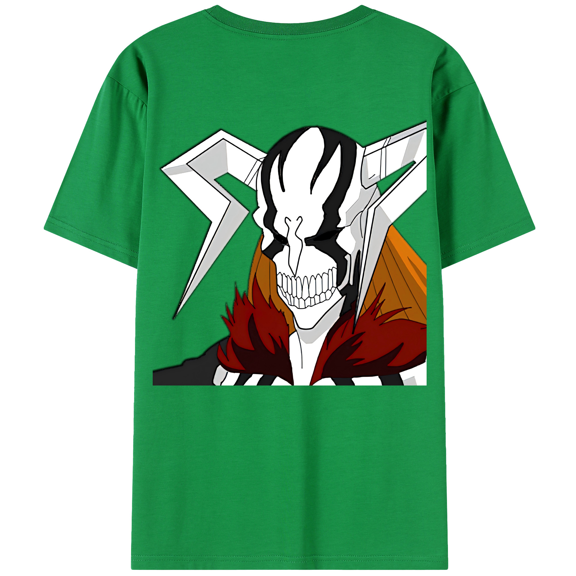 （画像用） ブリーチ 黒崎一護（くろさき いちご）BLEACH Kurosaki Ichigo 綿100％半袖Tシャツ（背面プリント）