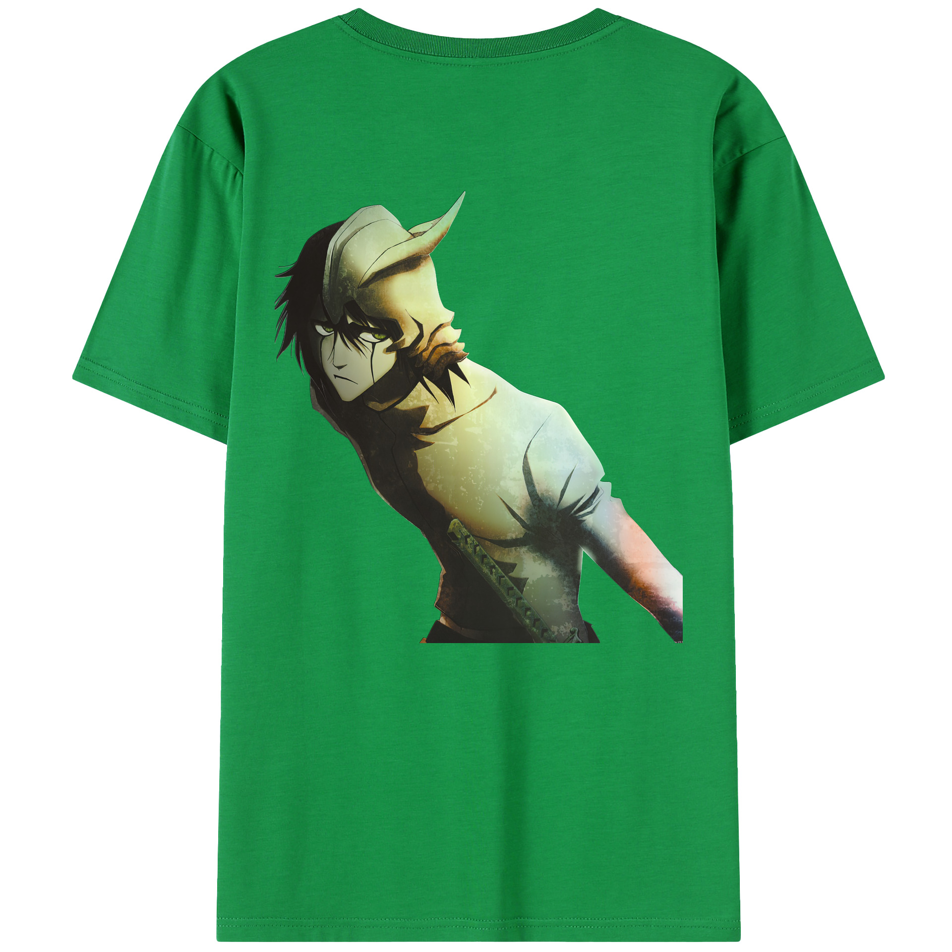 （画像用） ブリーチ ウルキオラ·シファー BLEACH Ulquiorra cifer 綿100％半袖Tシャツ（背面プリント）