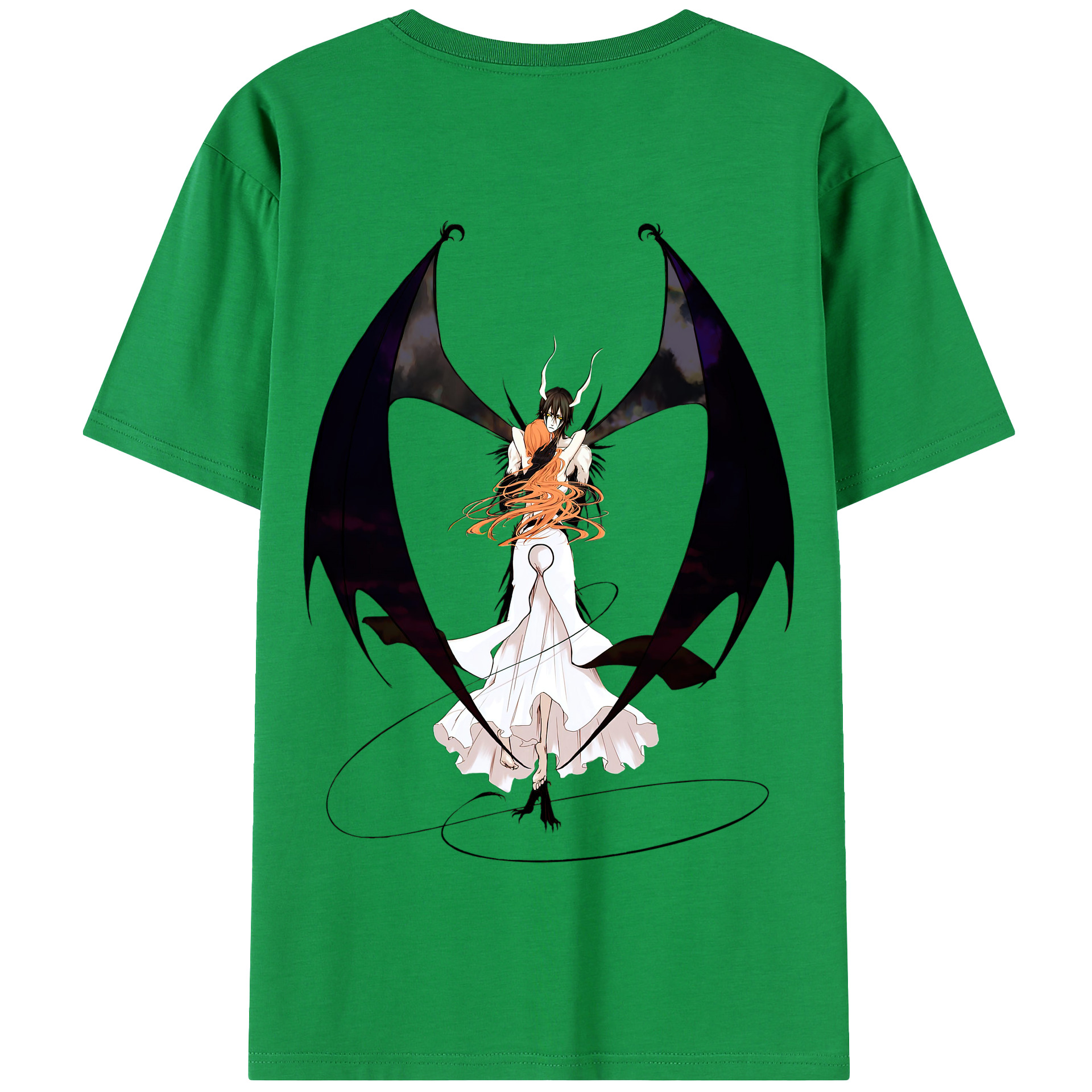 （画像用） ブリーチ ウルキオラ·シファー BLEACH Ulquiorra cifer 綿100％半袖Tシャツ（背面プリント）