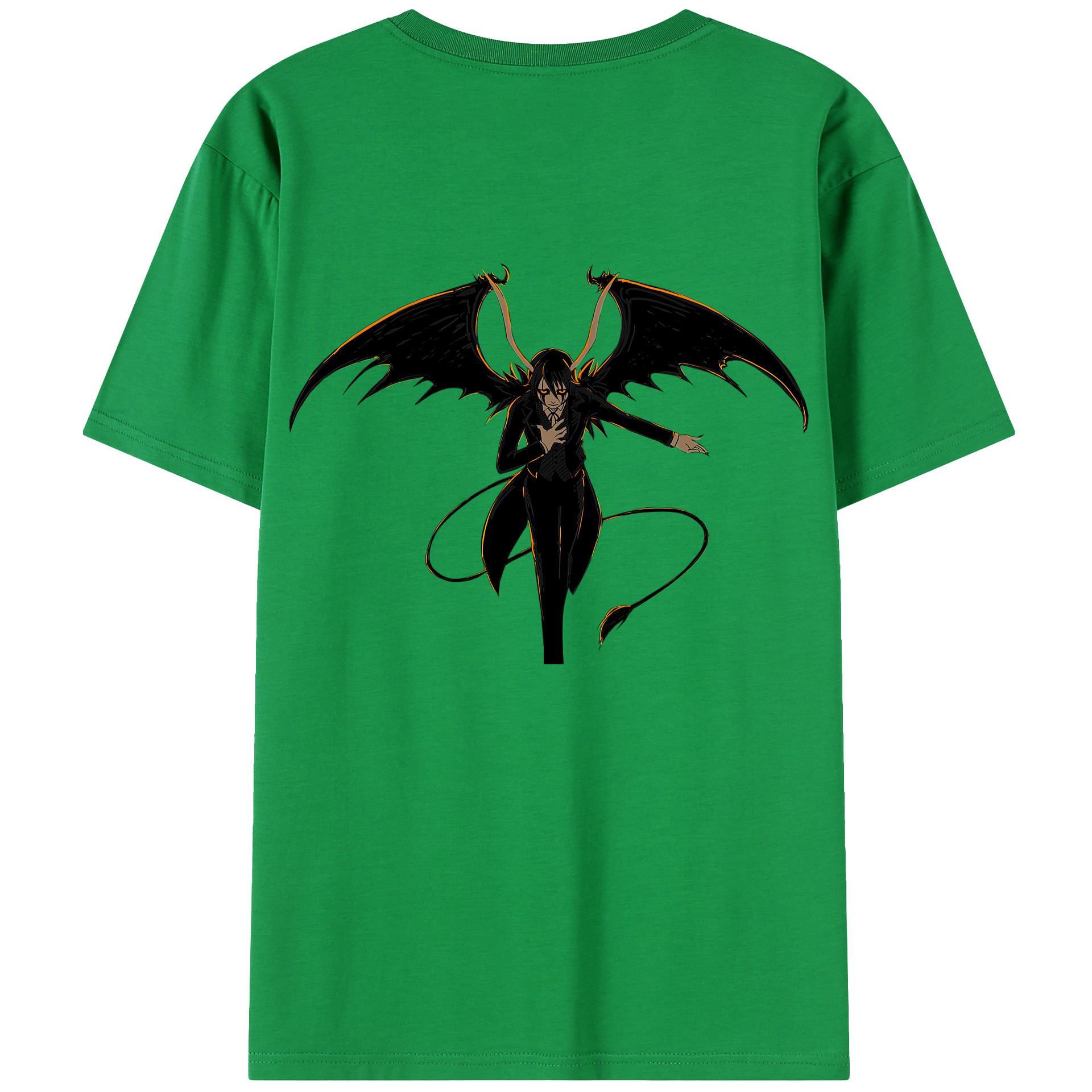 （画像用） ブリーチ ウルキオラ·シファー BLEACH Ulquiorra cifer 綿100％半袖Tシャツ（背面プリント）