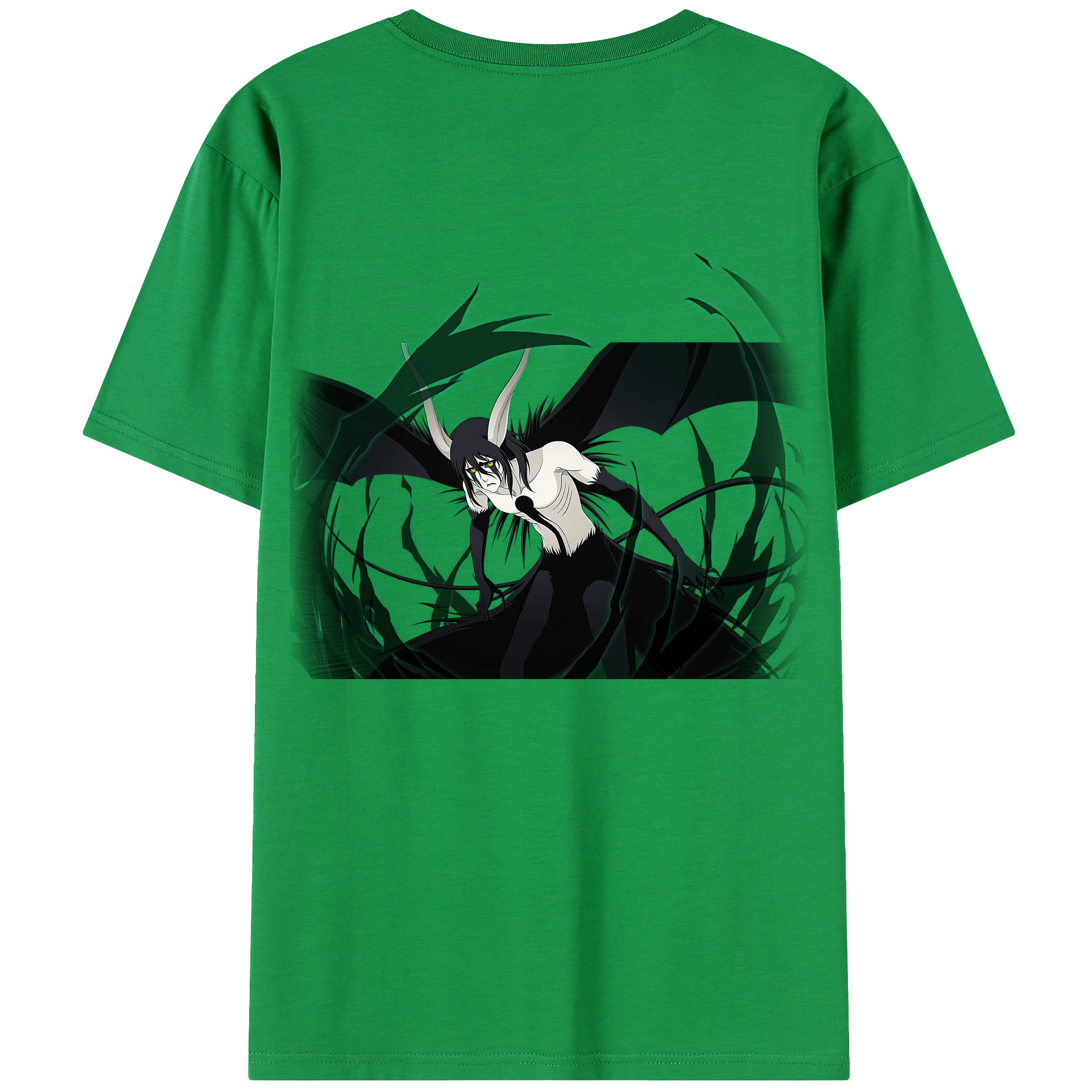 （画像用） ブリーチ ウルキオラ·シファー BLEACH Ulquiorra cifer 綿100％半袖Tシャツ（背面プリント）