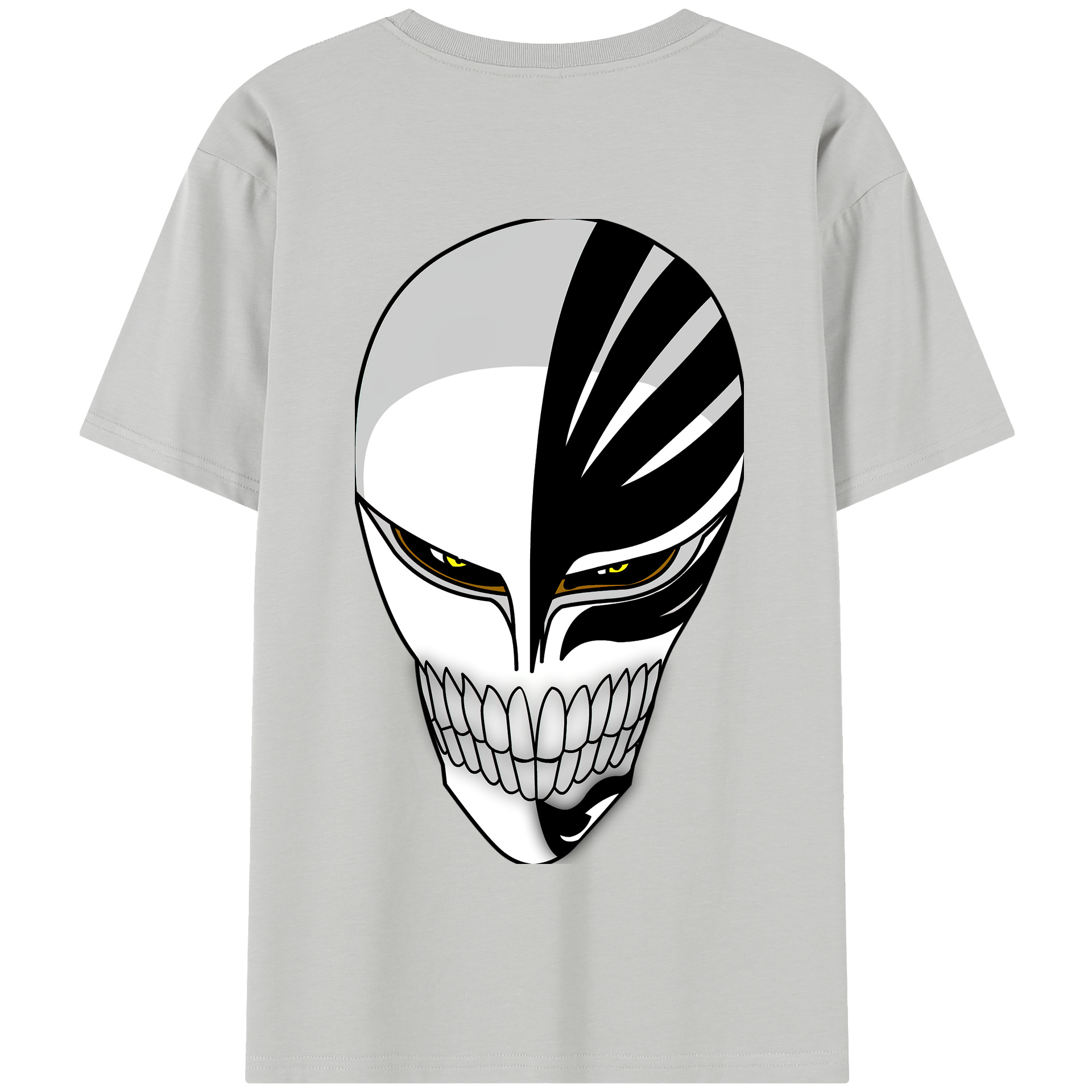 （画像用） ブリーチ 黒崎一護（くろさき いちご）BLEACH Kurosaki Ichigo 綿100％半袖Tシャツ（背面プリント）