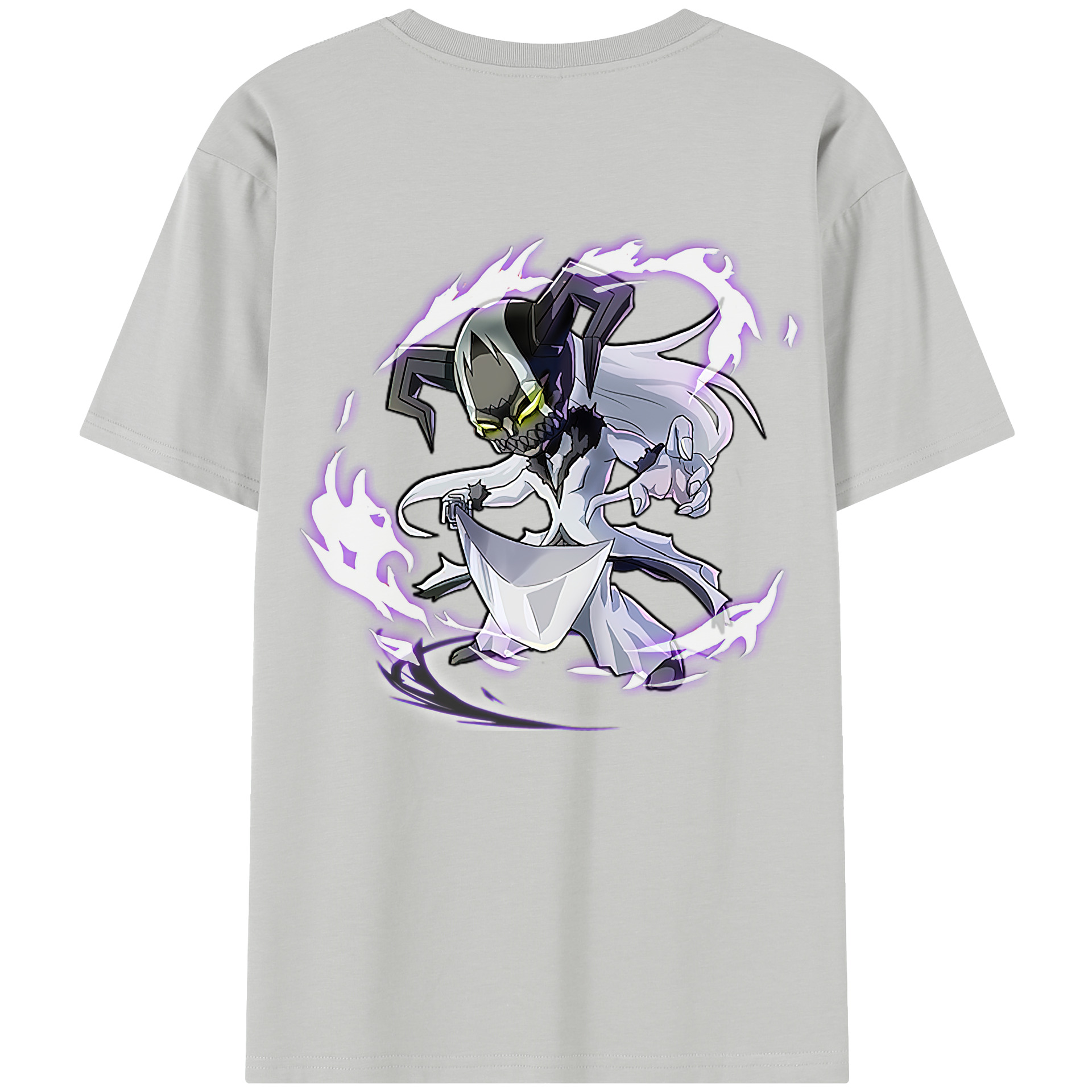 （画像用） ブリーチ 黒崎一護（くろさき いちご）BLEACH Kurosaki Ichigo 綿100％半袖Tシャツ（背面プリント）