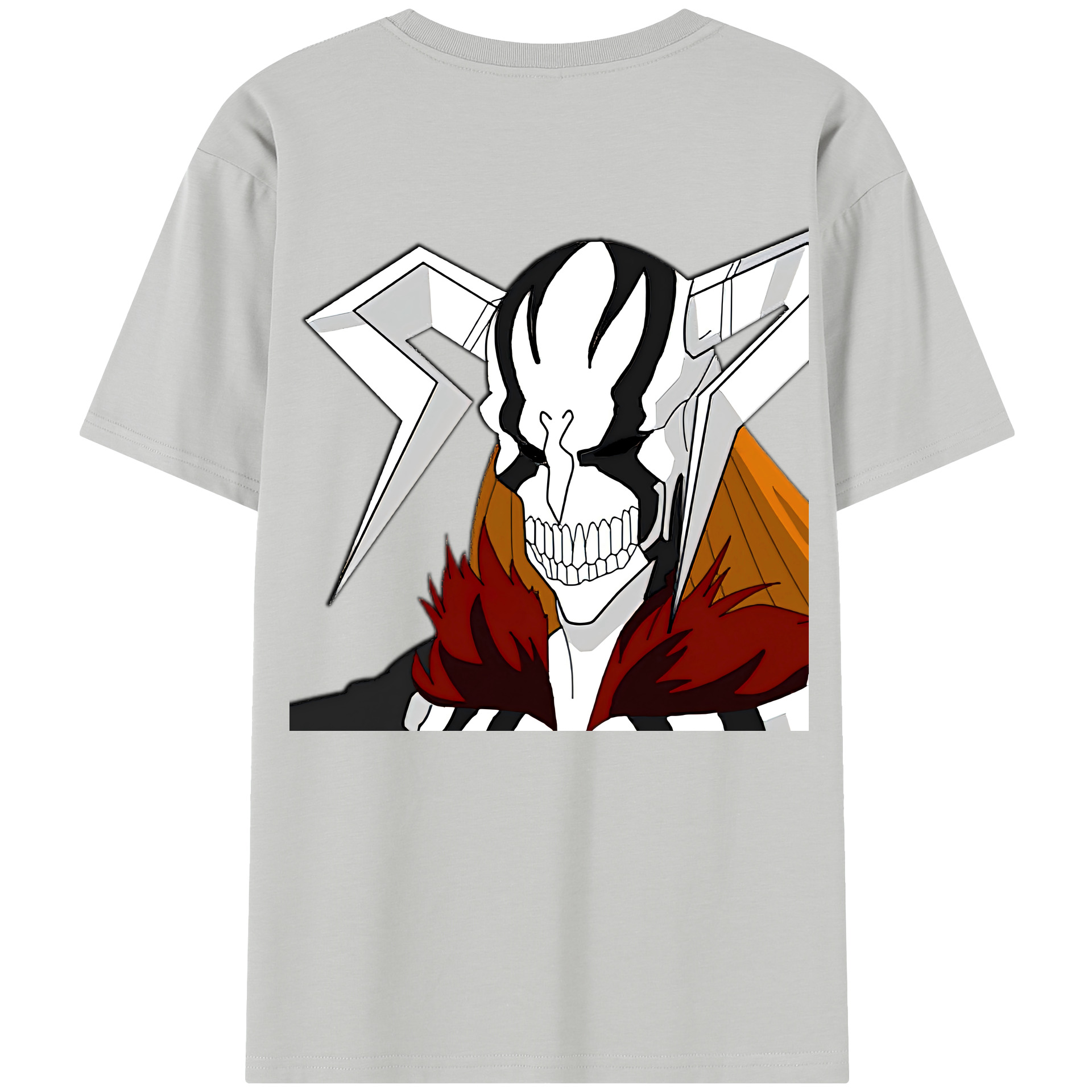 （画像用） ブリーチ 黒崎一護（くろさき いちご）BLEACH Kurosaki Ichigo 綿100％半袖Tシャツ（背面プリント）