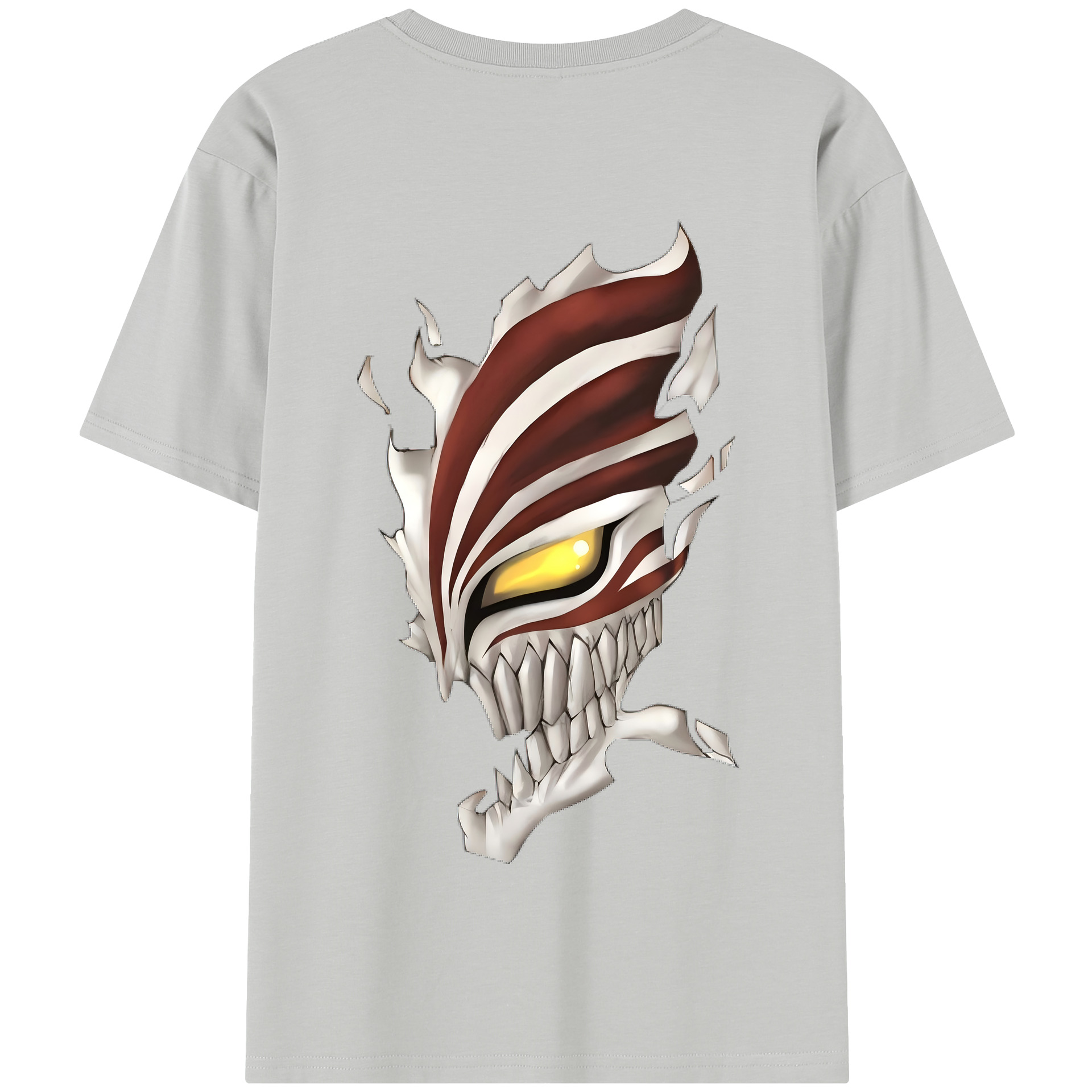 （画像用） ブリーチ 黒崎一護（くろさき いちご）BLEACH Kurosaki Ichigo 綿100％半袖Tシャツ（背面プリント）