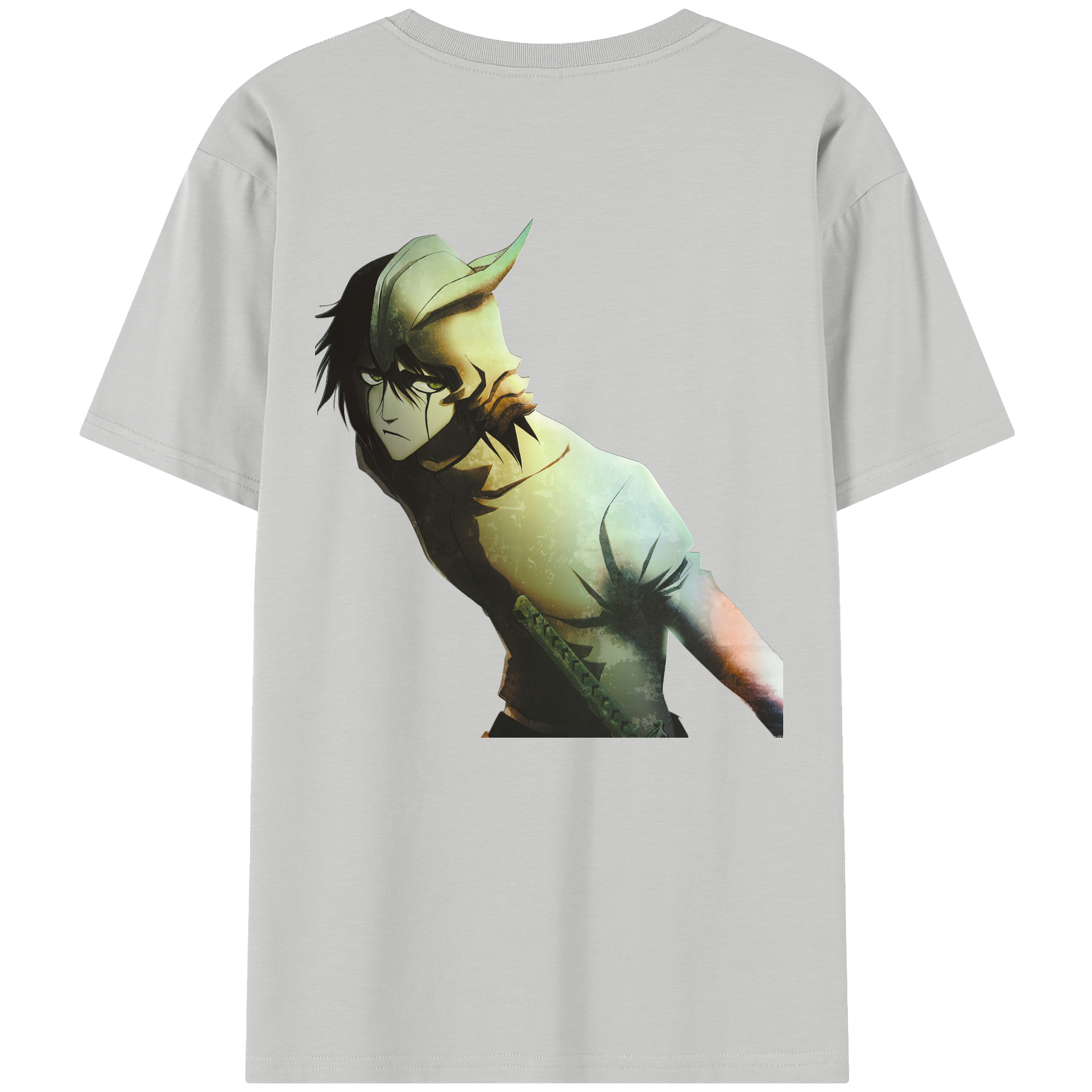 （画像用） ブリーチ ウルキオラ·シファー BLEACH Ulquiorra cifer 綿100％半袖Tシャツ（背面プリント）