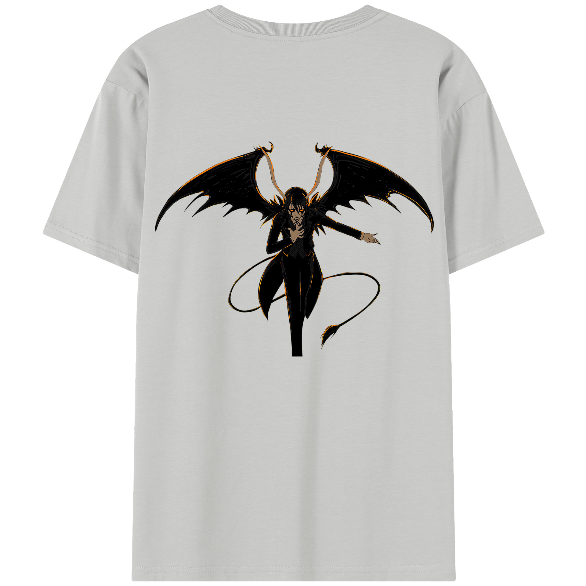 （画像用） ブリーチ ウルキオラ·シファー BLEACH Ulquiorra cifer 綿100％半袖Tシャツ（背面プリント）