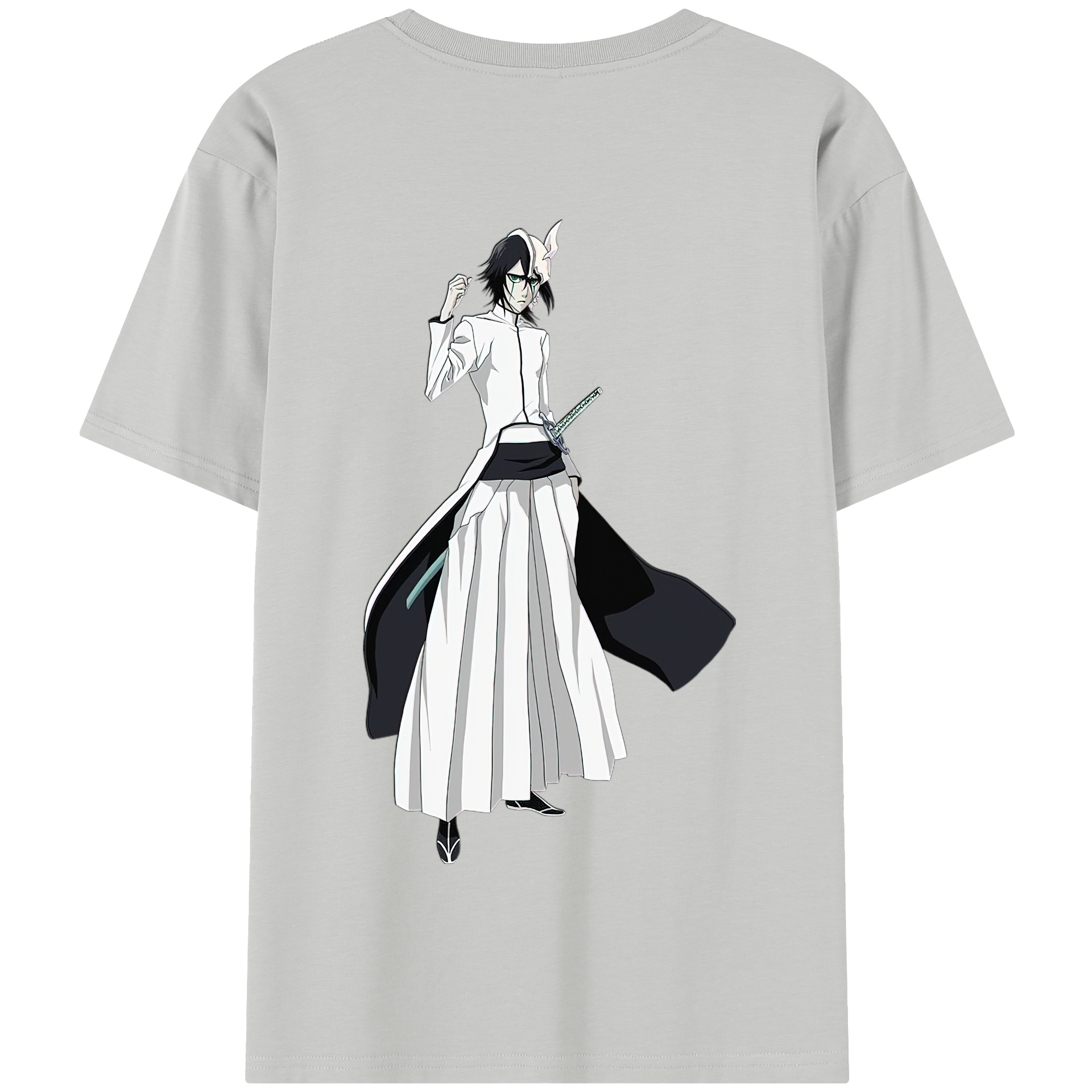 （画像用） ブリーチ ウルキオラ·シファー BLEACH Ulquiorra cifer 綿100％半袖Tシャツ（背面プリント）
