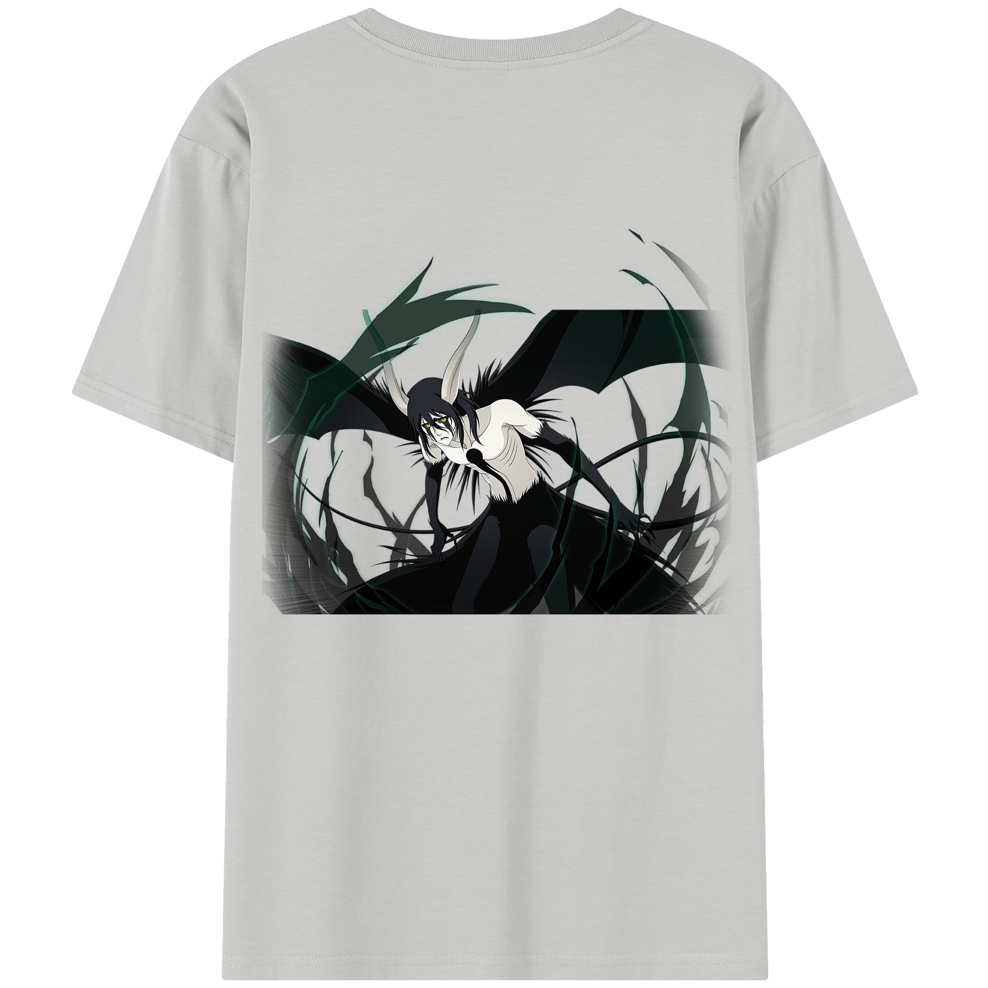 （画像用） ブリーチ ウルキオラ·シファー BLEACH Ulquiorra cifer 綿100％半袖Tシャツ（背面プリント）