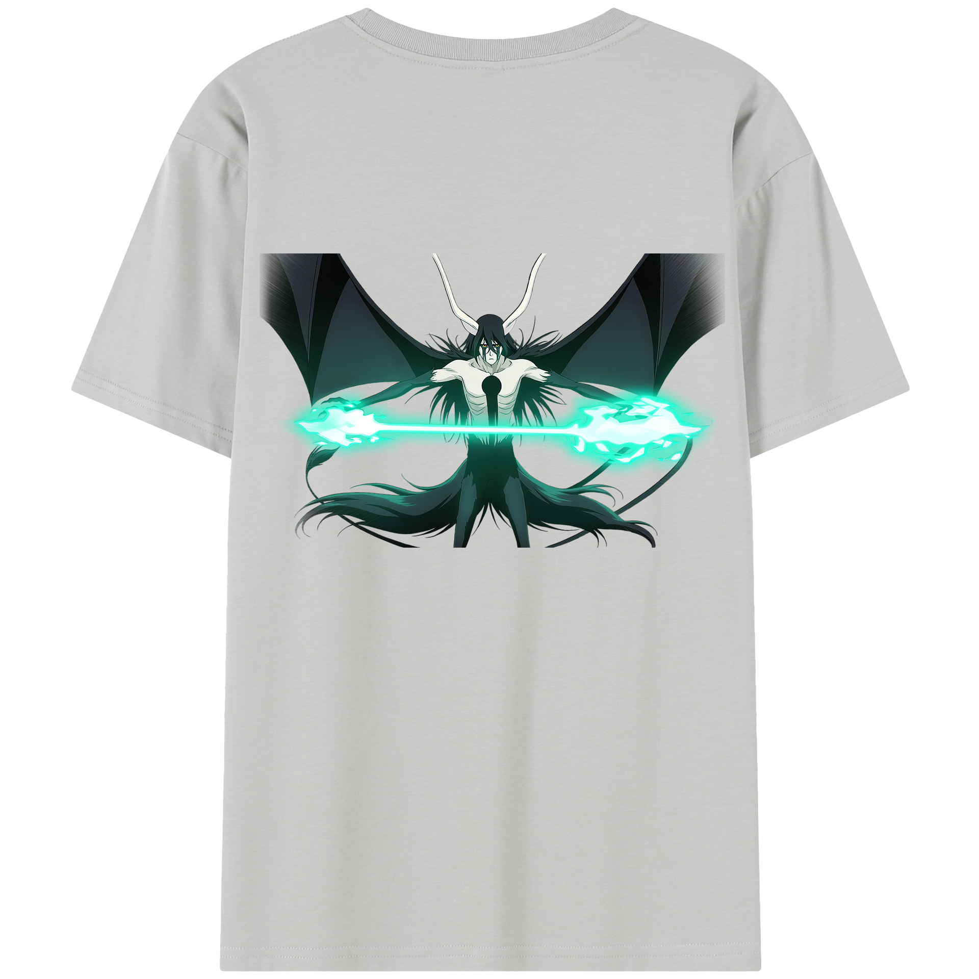 （画像用） ブリーチ ウルキオラ·シファー BLEACH Ulquiorra cifer 綿100％半袖Tシャツ（背面プリント）