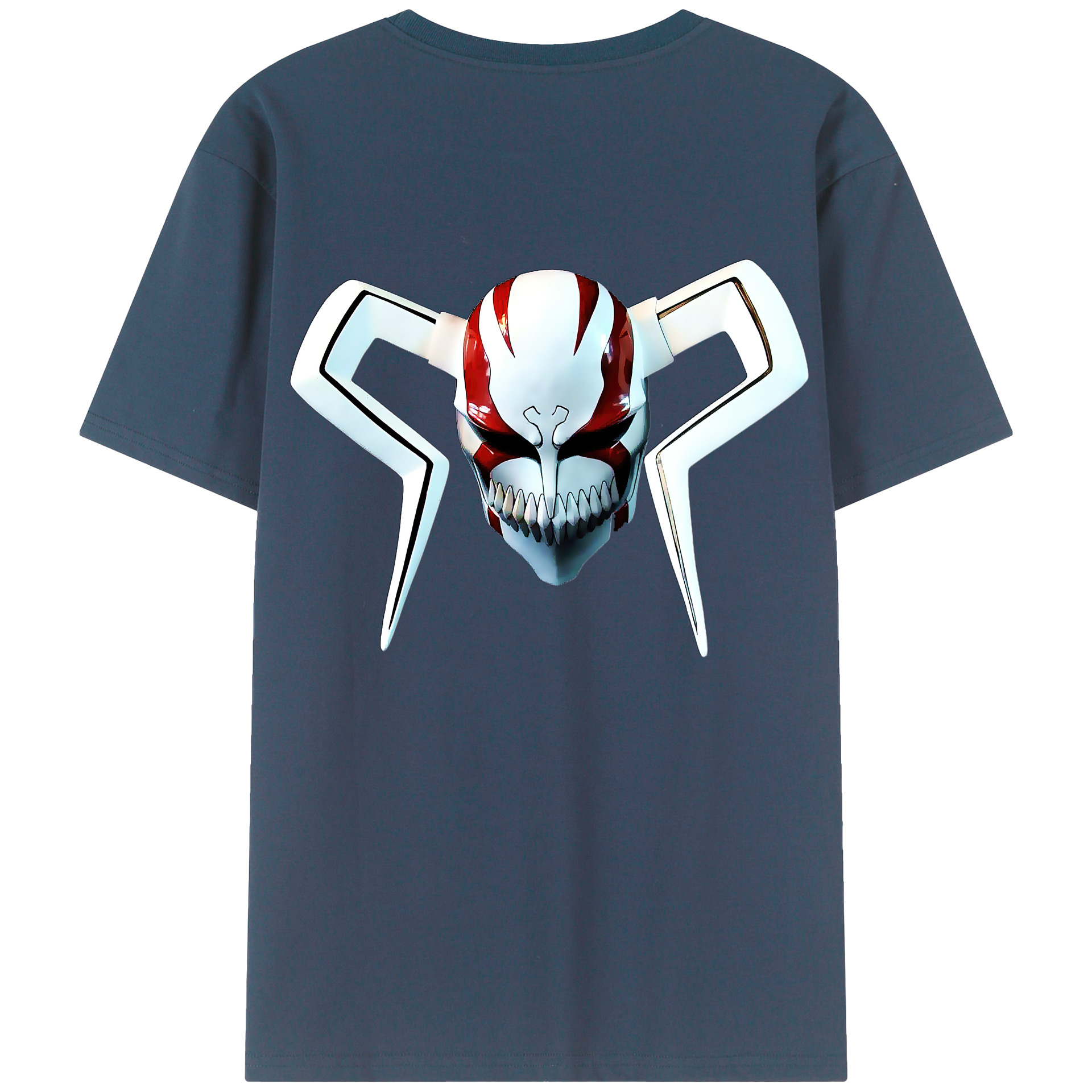 （画像用） ブリーチ 黒崎一護（くろさき いちご）BLEACH Kurosaki Ichigo 綿100％半袖Tシャツ（背面プリント）