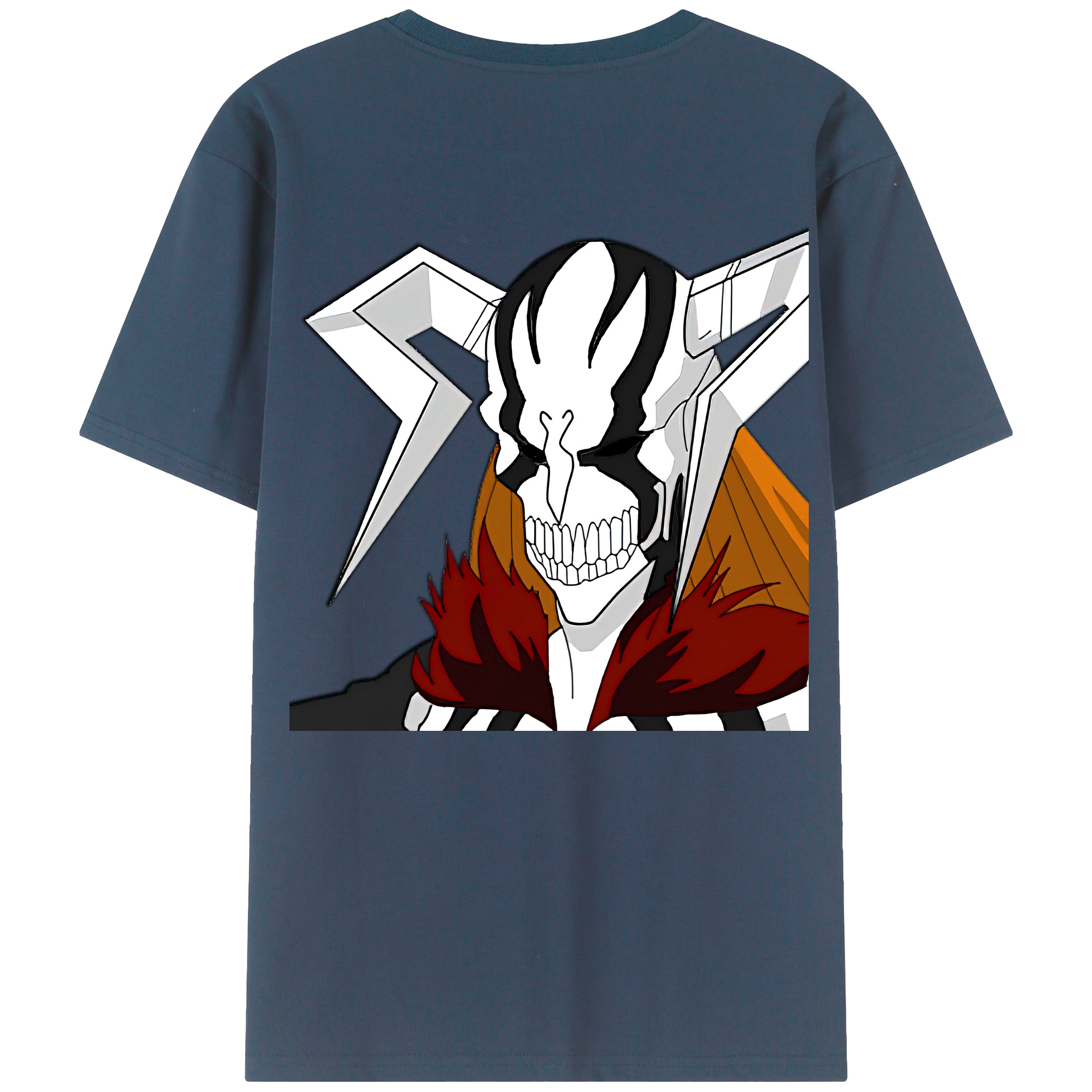 （画像用） ブリーチ 黒崎一護（くろさき いちご）BLEACH Kurosaki Ichigo 綿100％半袖Tシャツ（背面プリント）