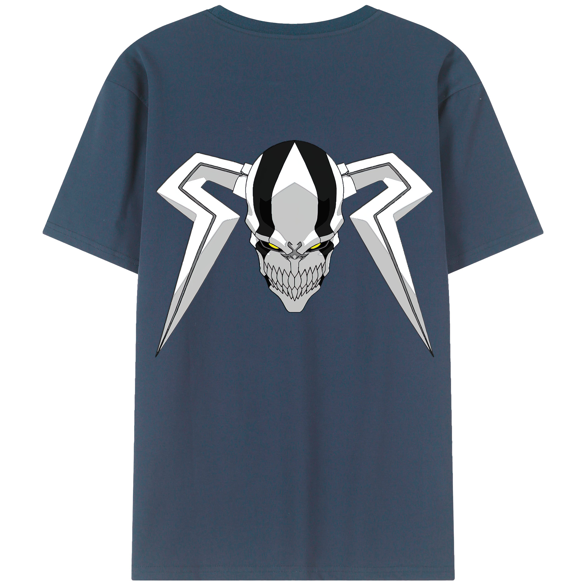 （画像用） ブリーチ 黒崎一護（くろさき いちご）BLEACH Kurosaki Ichigo 綿100％半袖Tシャツ（背面プリント）