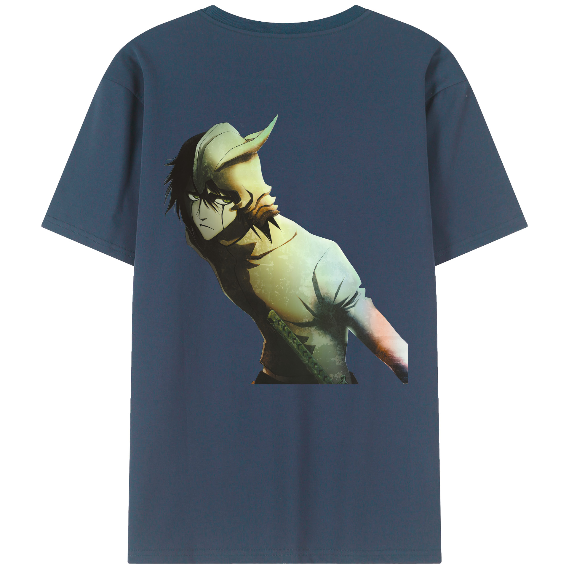 （画像用） ブリーチ ウルキオラ·シファー BLEACH Ulquiorra cifer 綿100％半袖Tシャツ（背面プリント）
