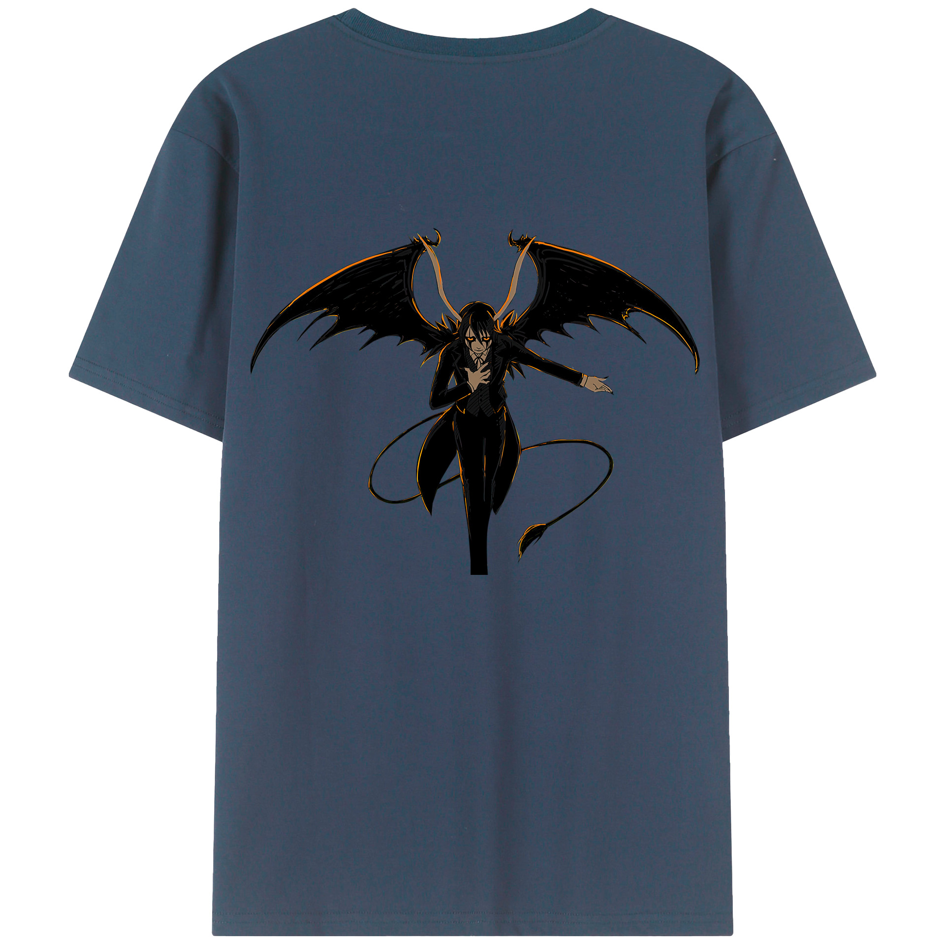 （画像用） ブリーチ ウルキオラ·シファー BLEACH Ulquiorra cifer 綿100％半袖Tシャツ（背面プリント）